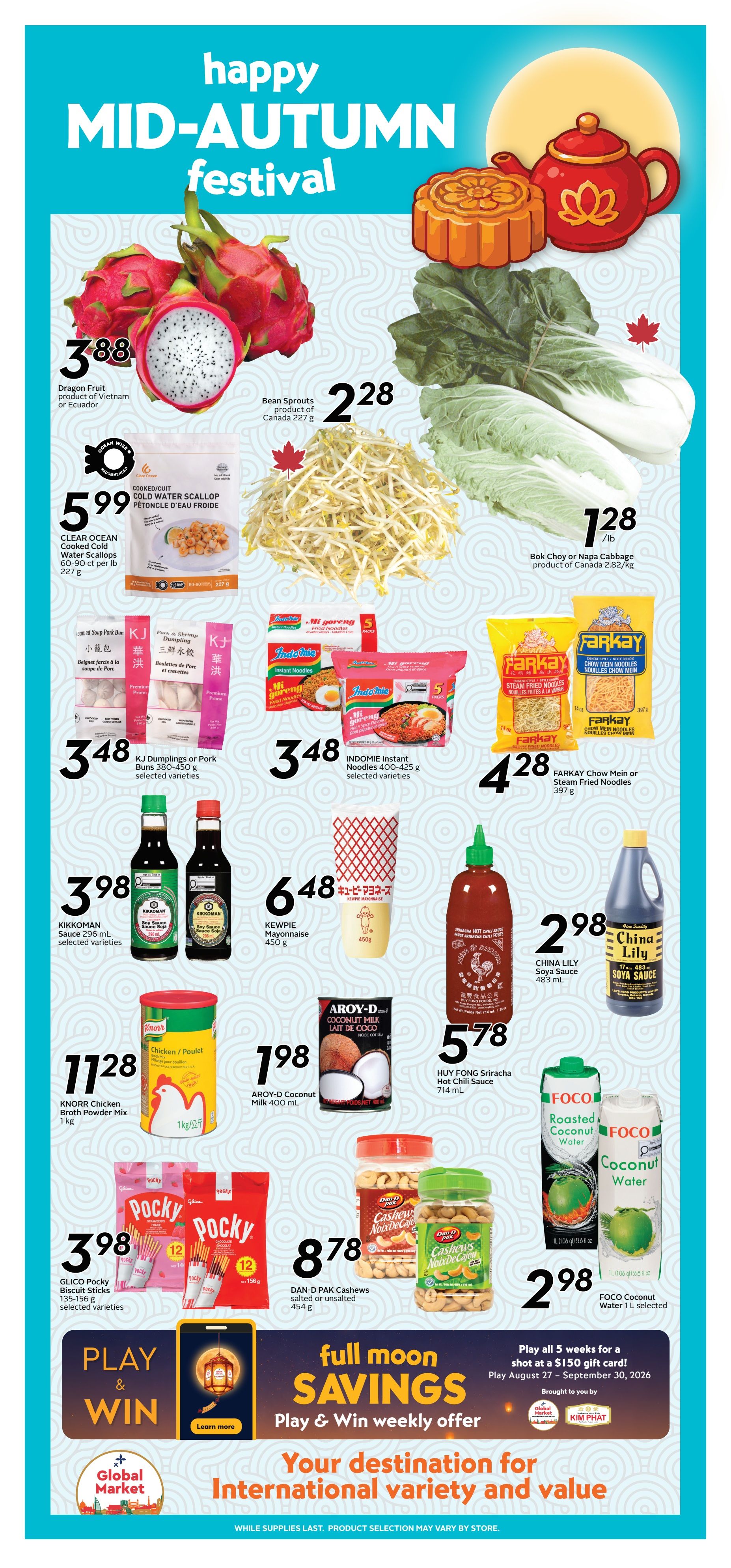 Safeway (BC) Flyer August 27 to September 2