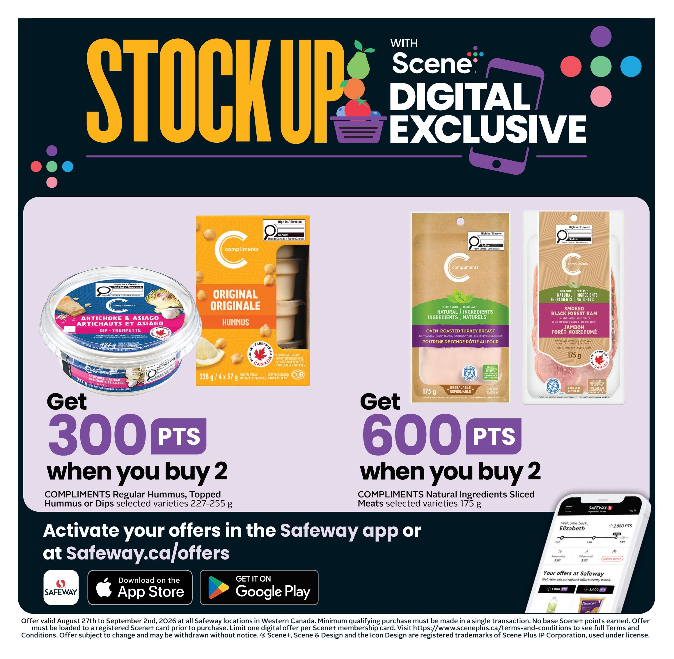 Safeway (BC) Flyer August 27 to September 2