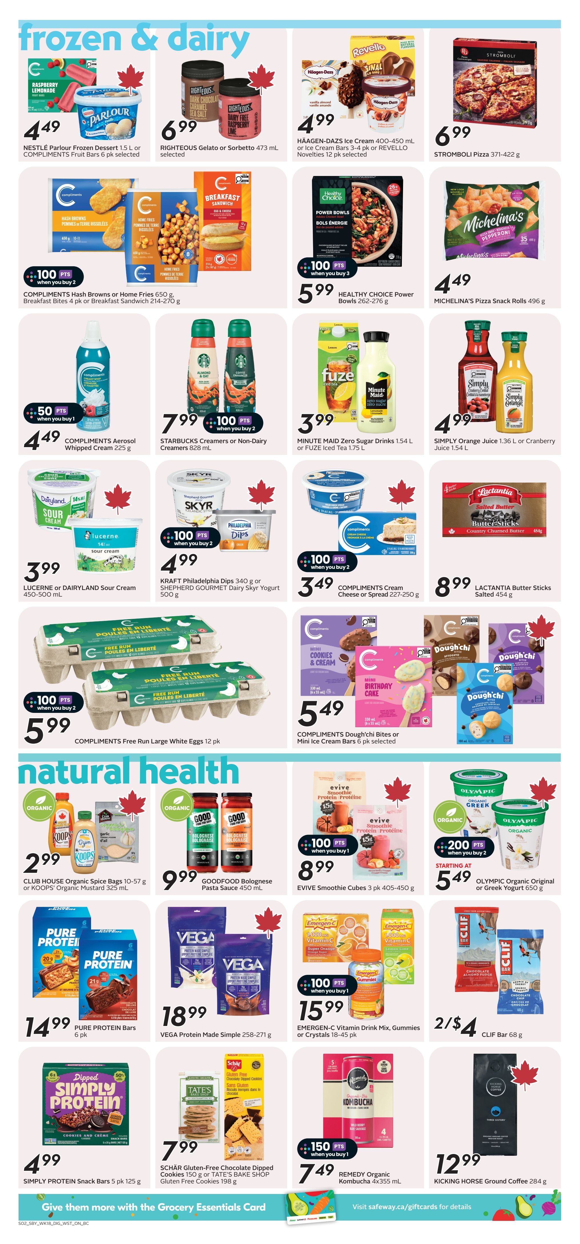 Safeway (BC) Flyer August 27 to September 2