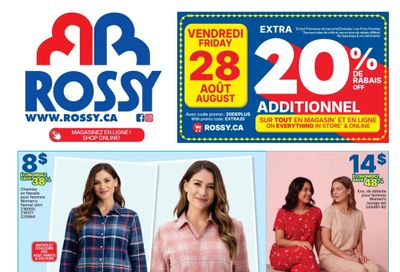 Rossy Flyer August 27 to September 2