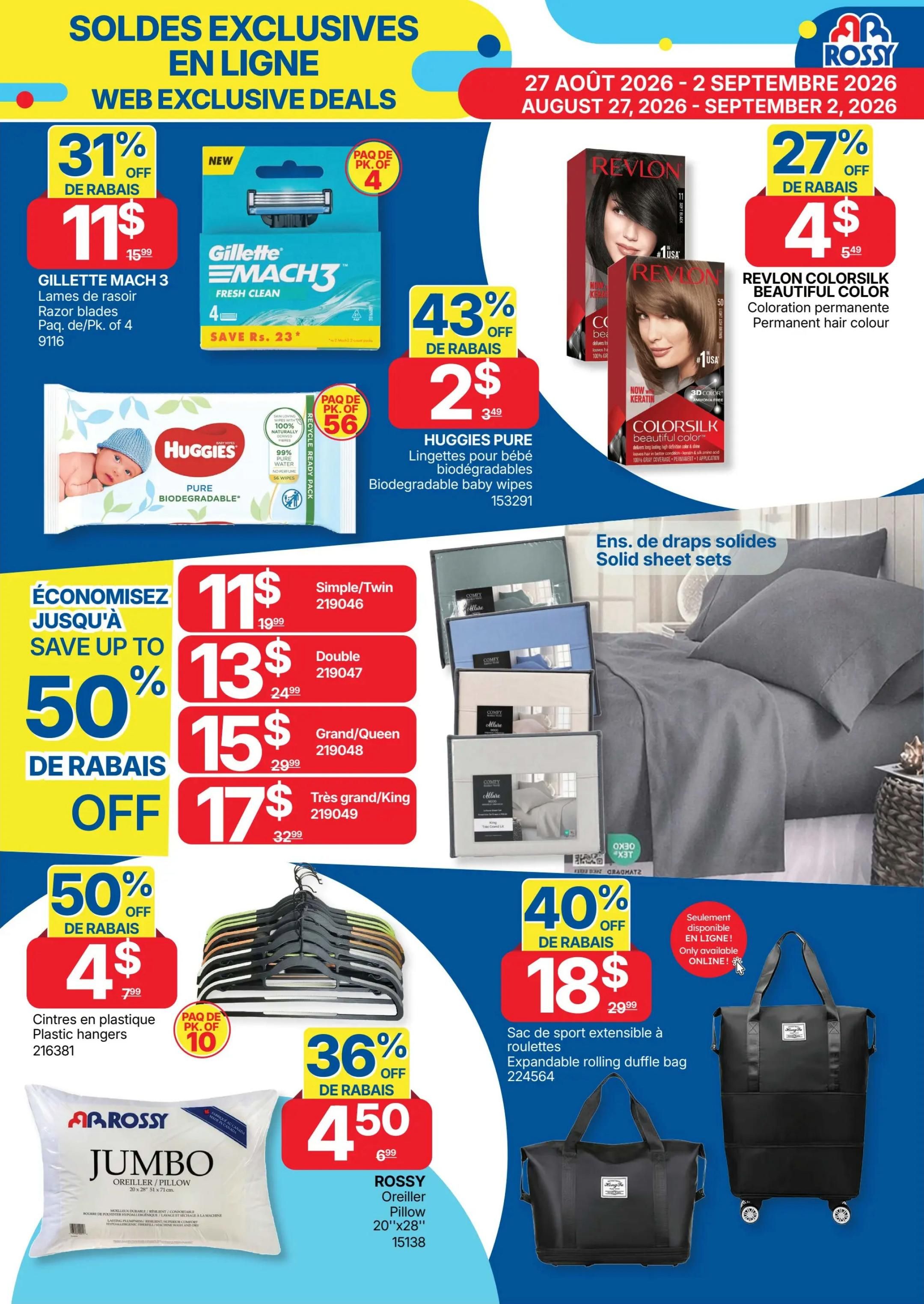 Rossy Flyer August 27 to September 2