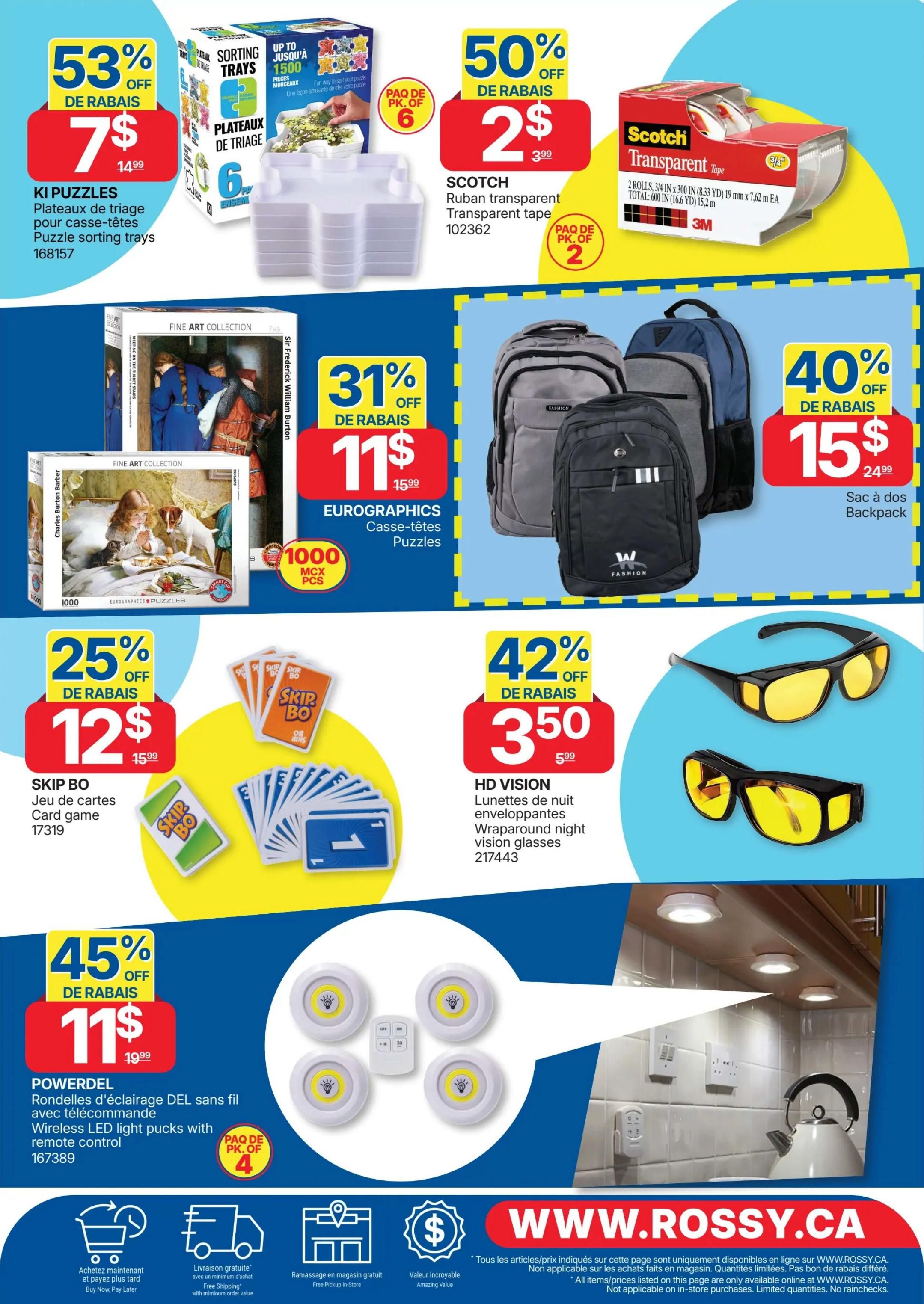 Rossy Flyer August 27 to September 2