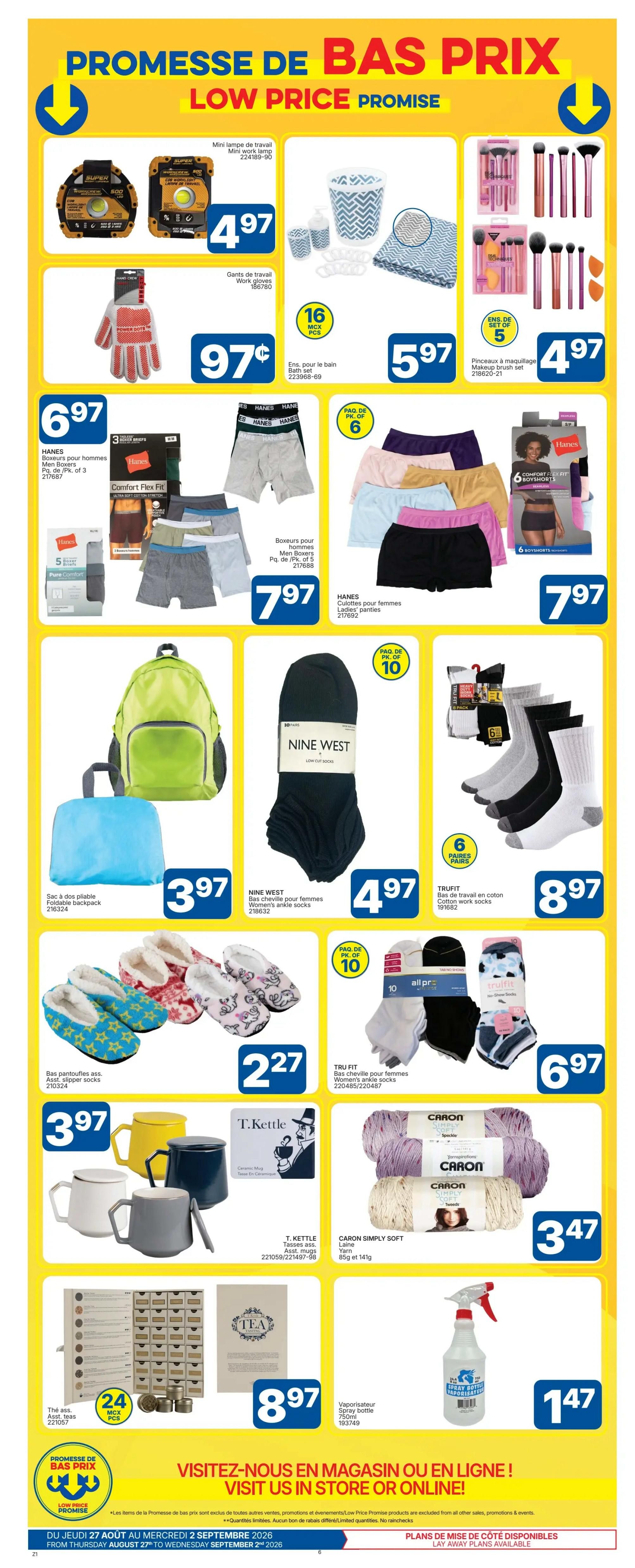 Rossy Flyer August 27 to September 2