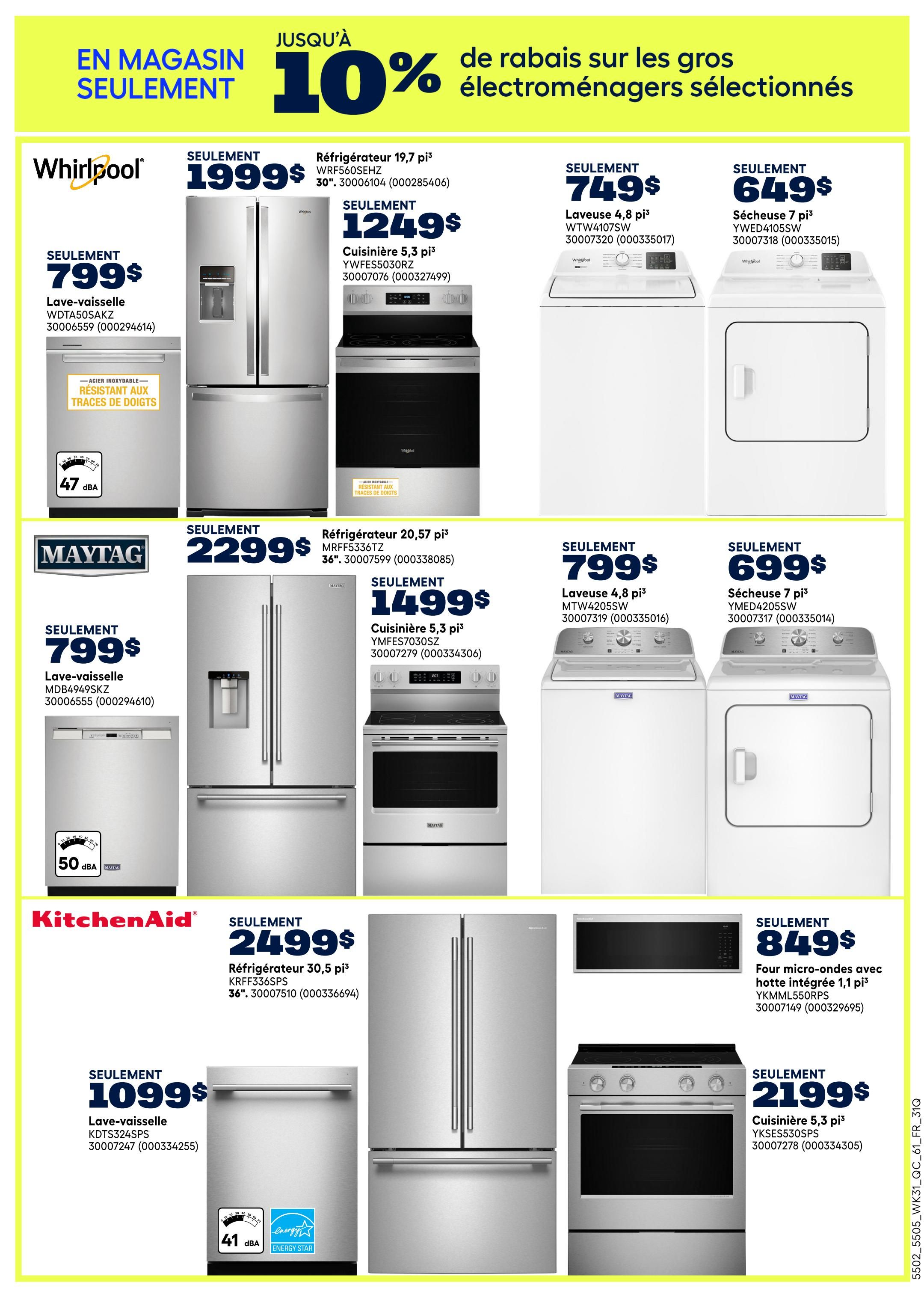 Rona & Rona+ (QC) Flyer August 27 to September 2