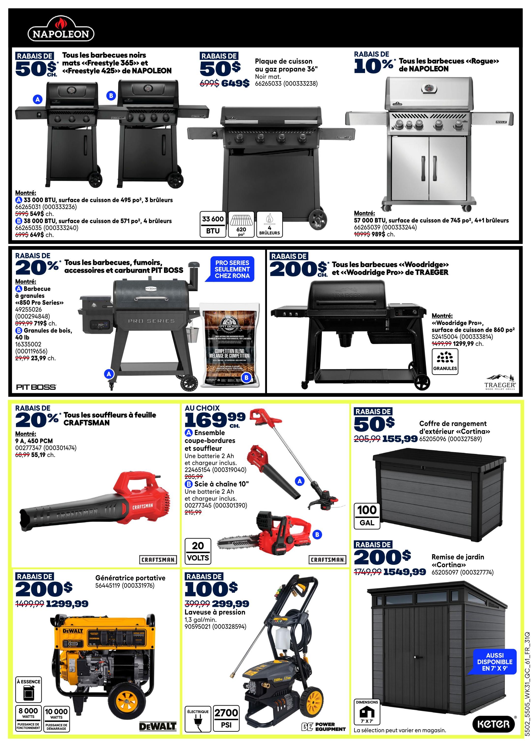 Rona & Rona+ (QC) Flyer August 27 to September 2