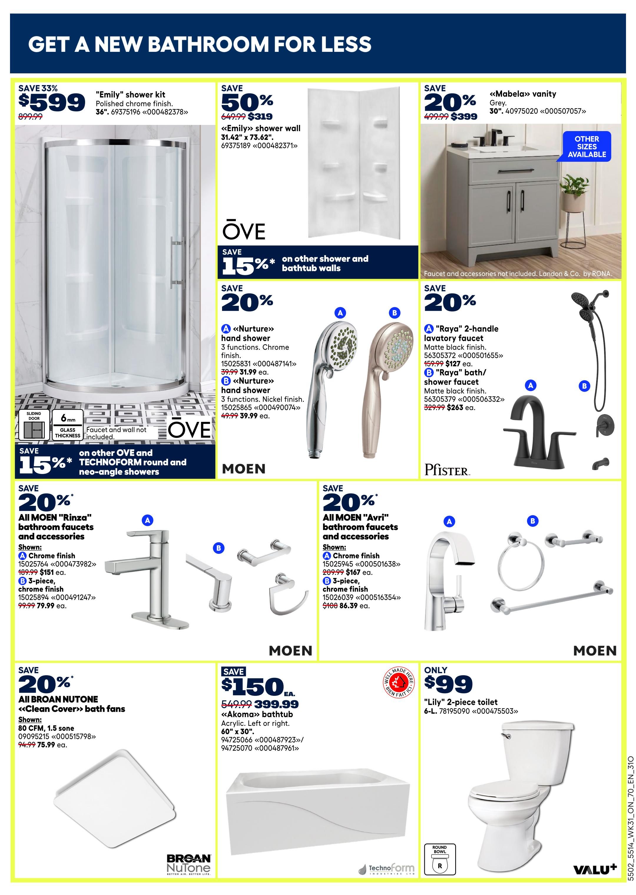 Rona & Rona+ (ON) Flyer August 27 to September 2