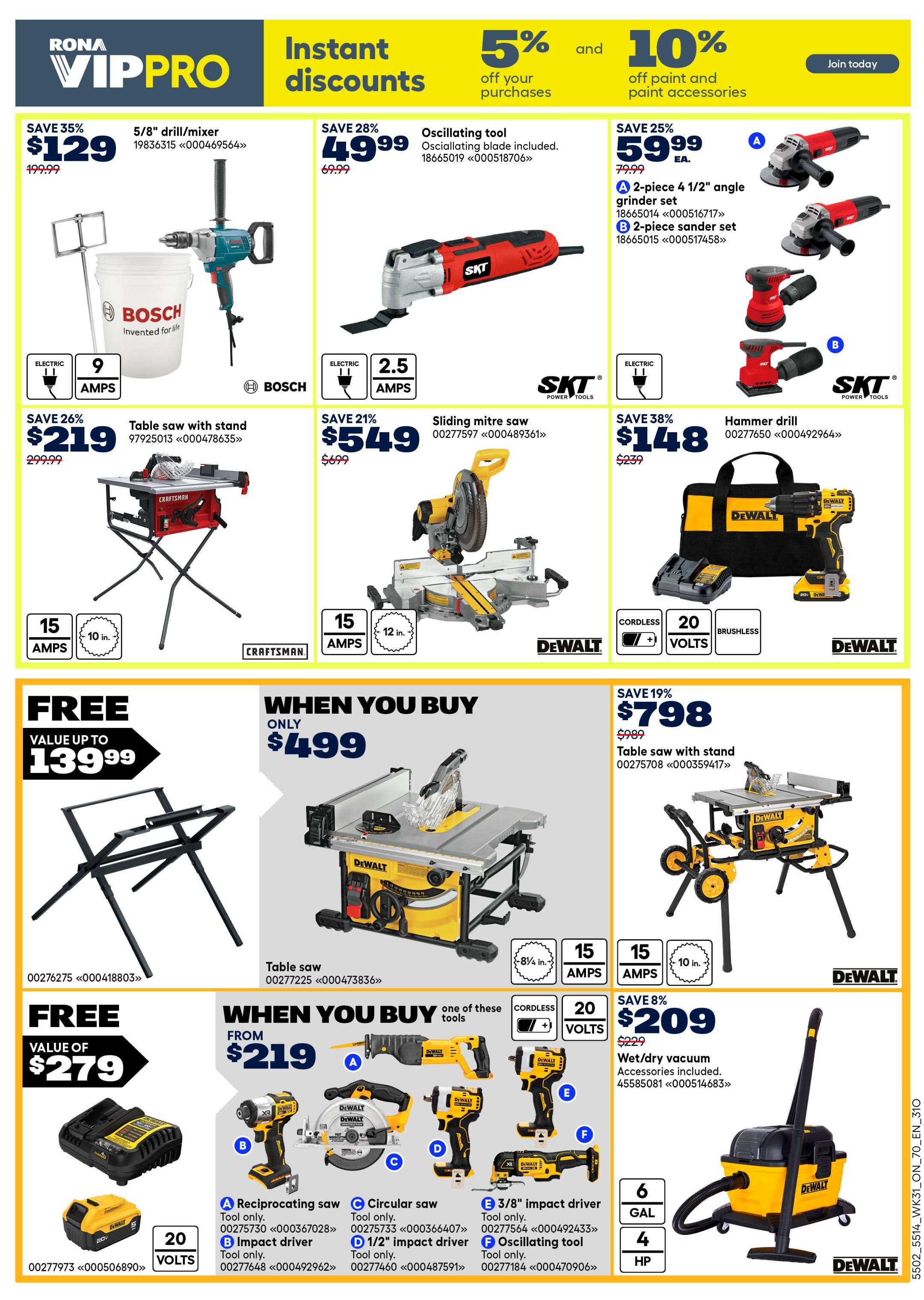 Rona & Rona+ (ON) Flyer August 27 to September 2