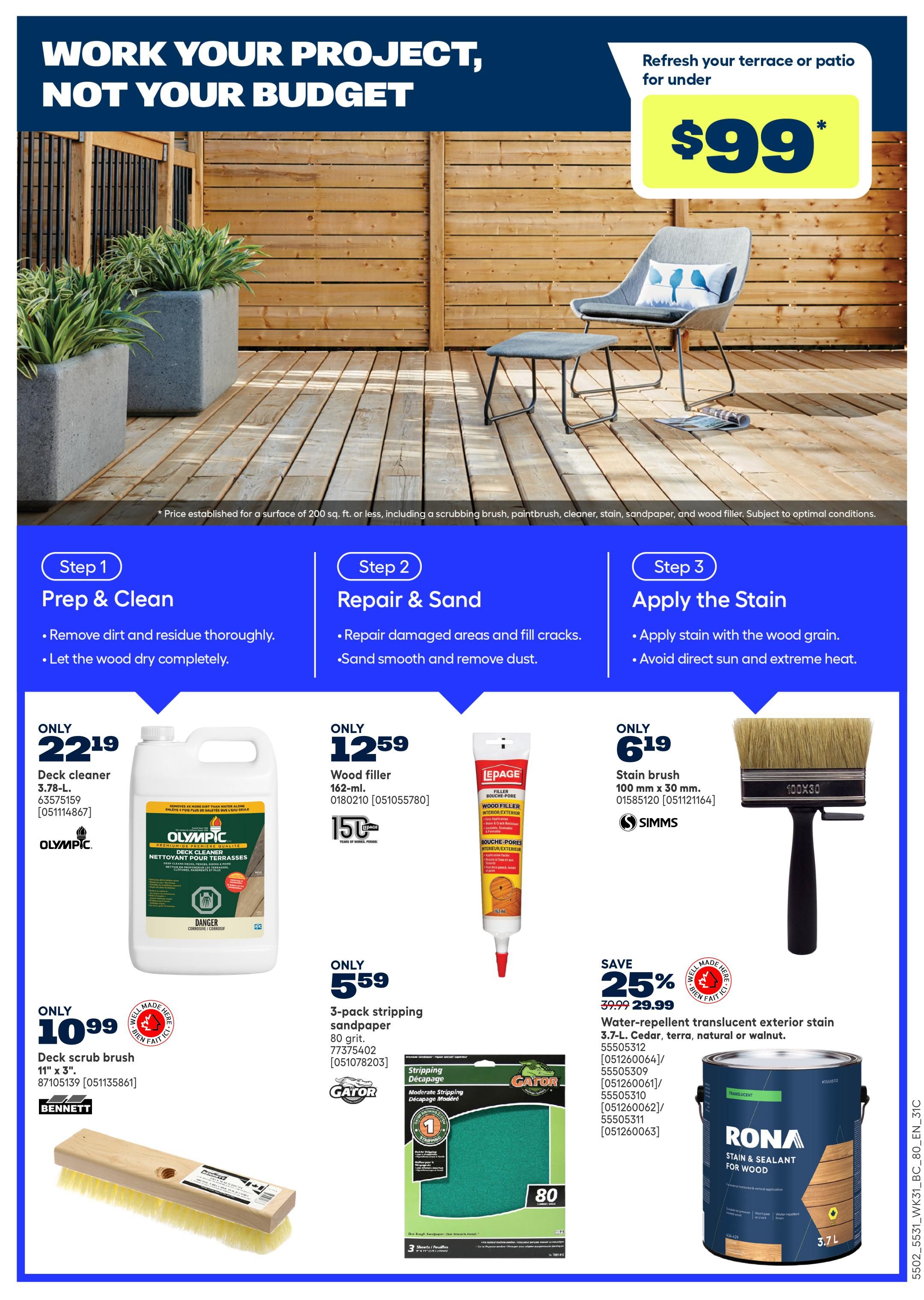 Rona & Rona+ (BC) Flyer August 27 to September 2