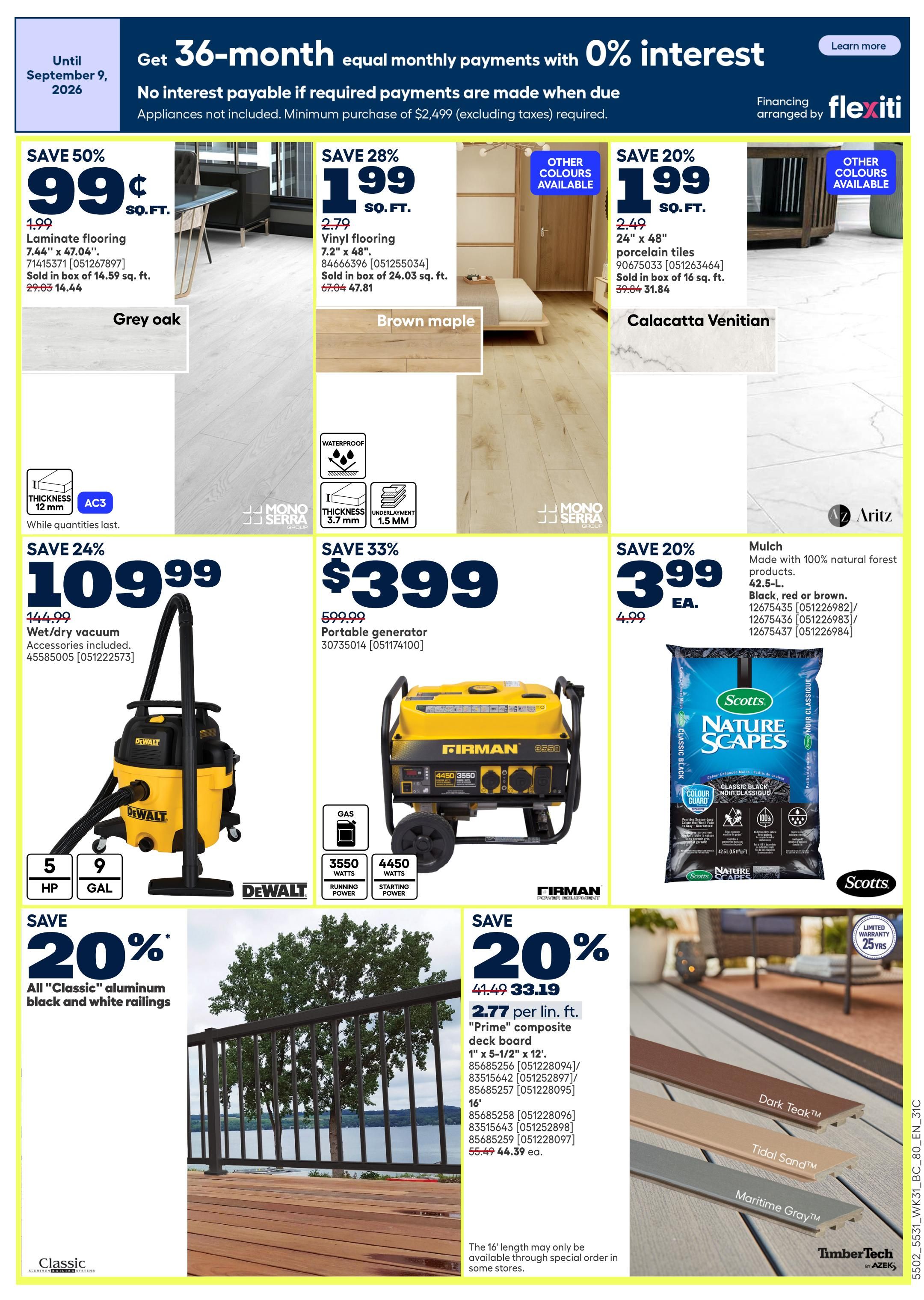 Rona & Rona+ (BC) Flyer August 27 to September 2