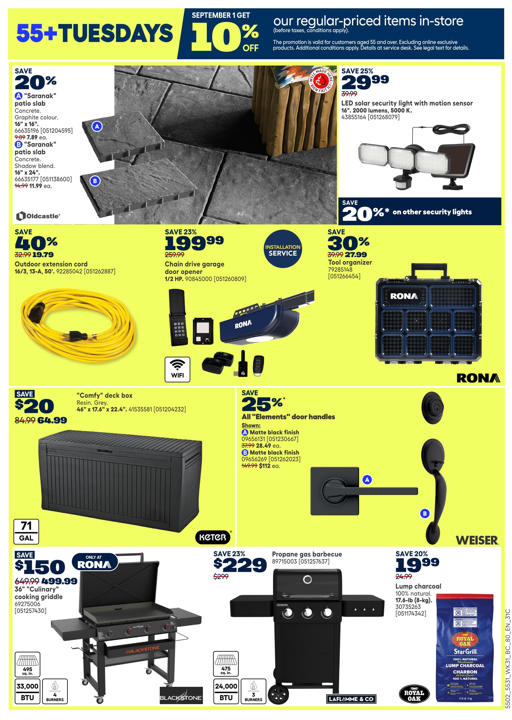 Rona & Rona+ (BC) Flyer August 27 to September 2