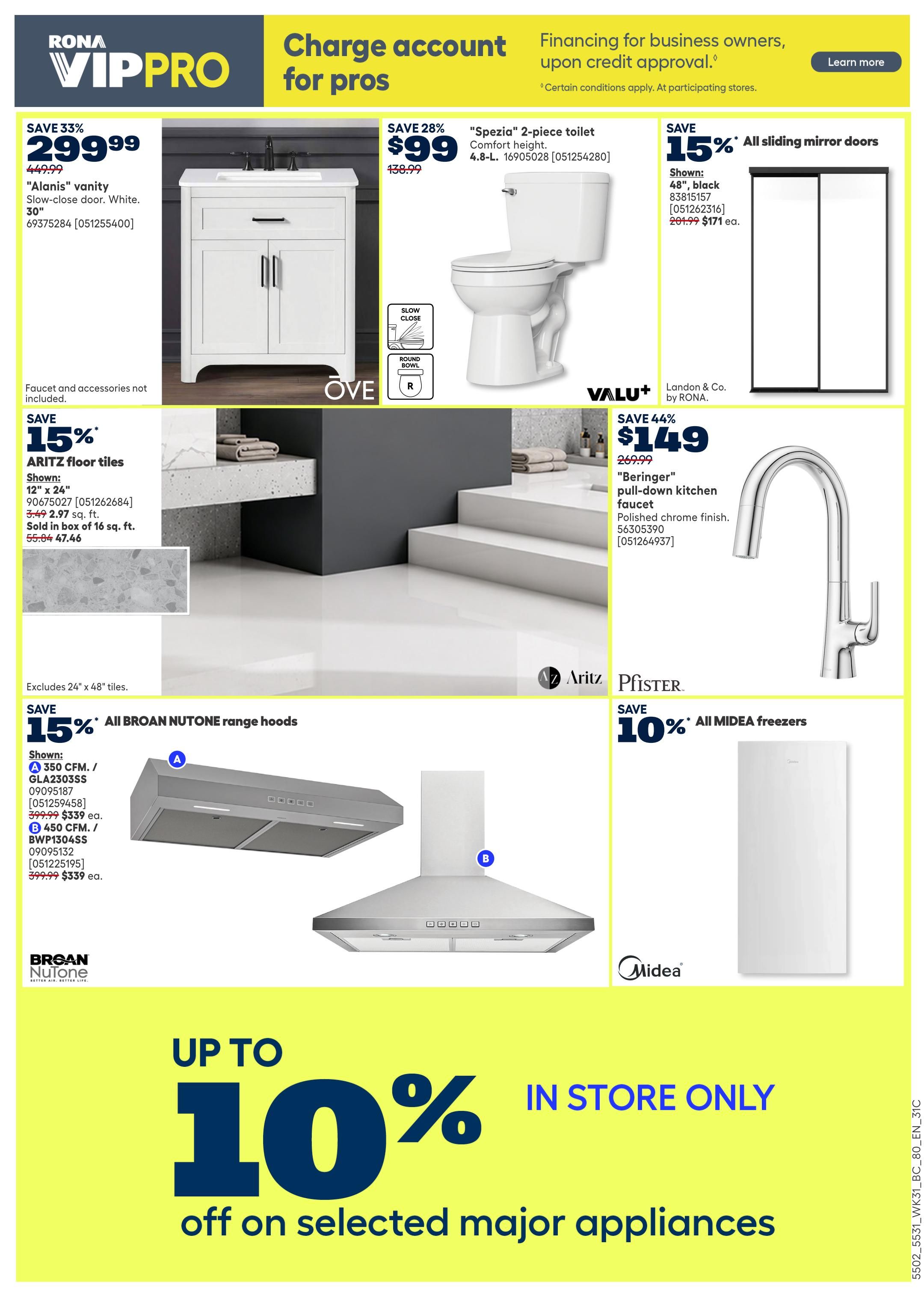Rona & Rona+ (BC) Flyer August 27 to September 2