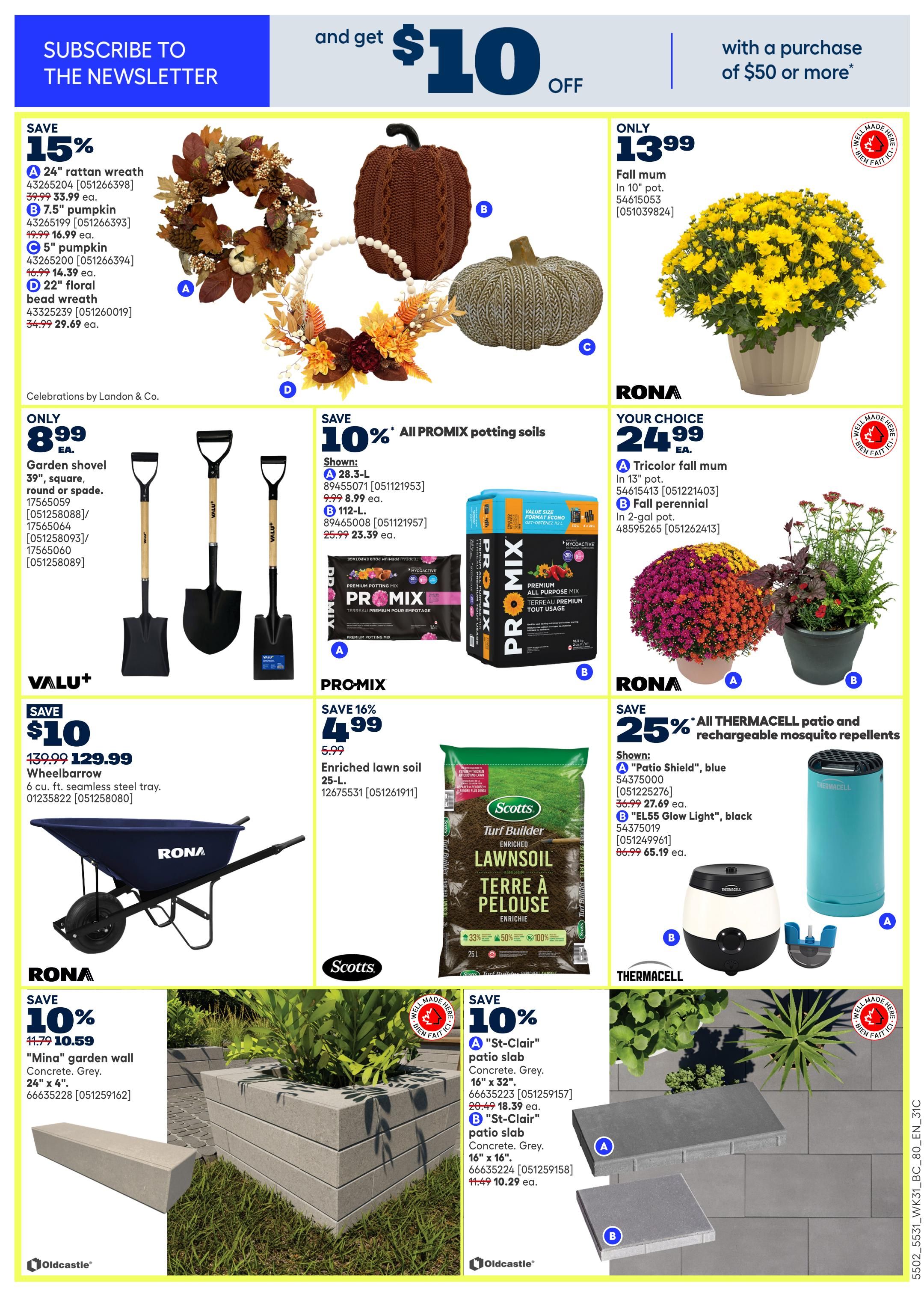 Rona & Rona+ (BC) Flyer August 27 to September 2