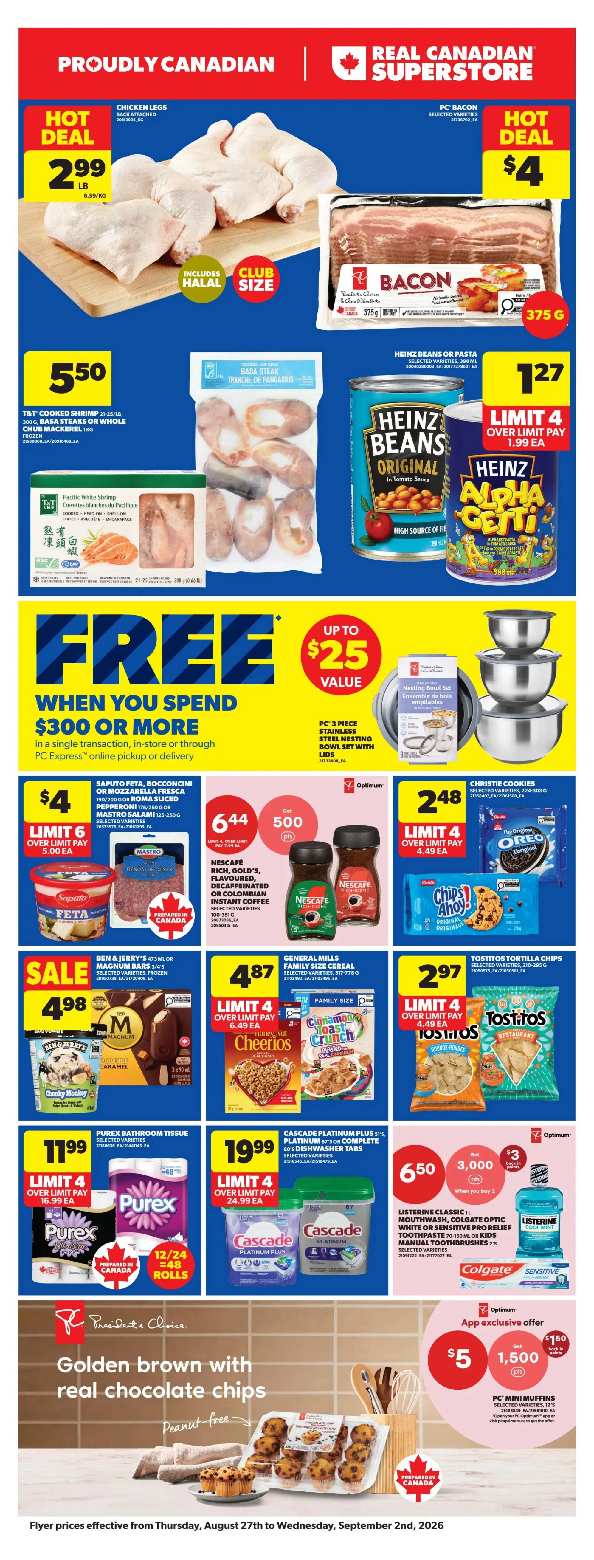 Real Canadian Superstore (West) Flyer August 27 to September 2