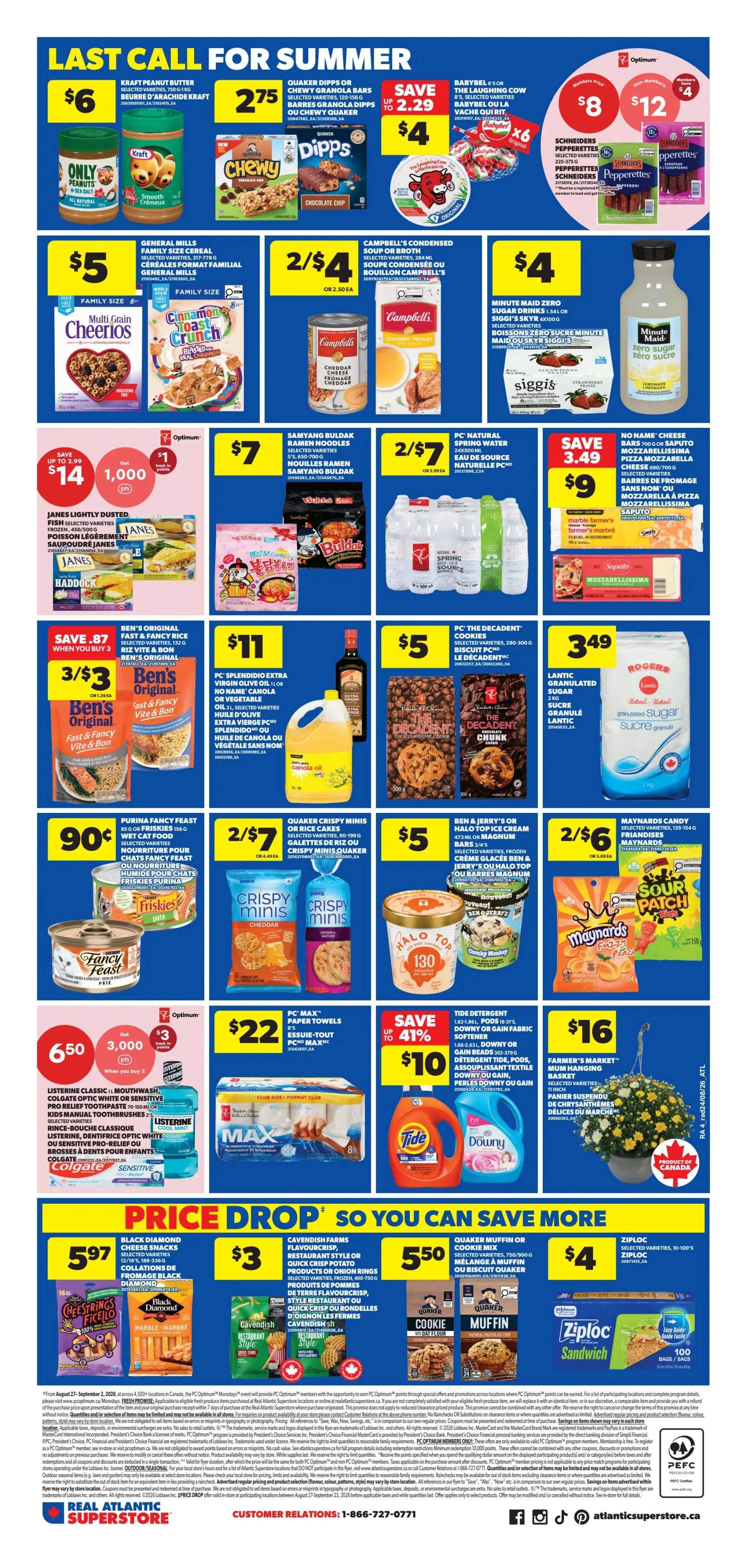 Real Atlantic Superstore Flyer August 27 to September 2