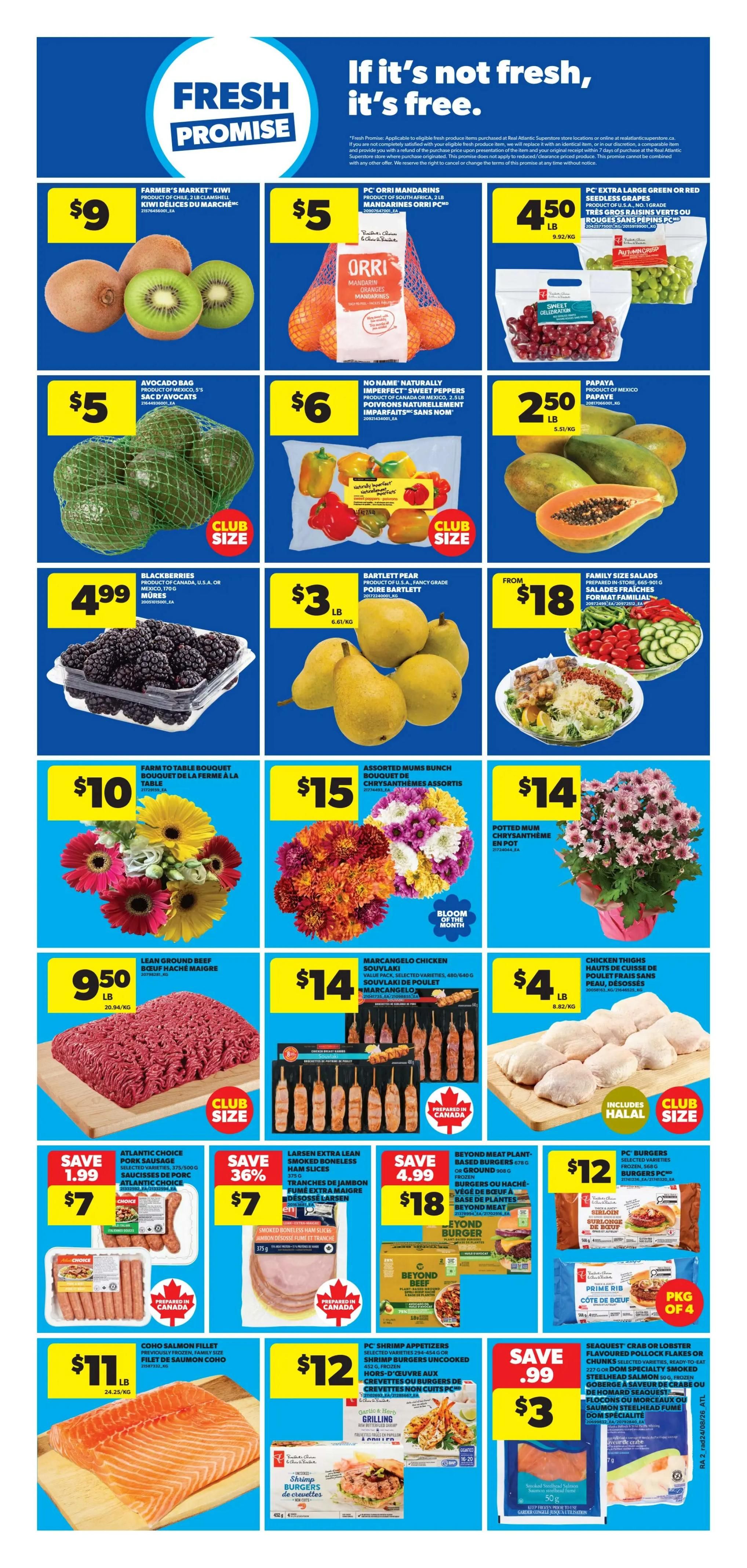 Real Atlantic Superstore Flyer August 27 to September 2