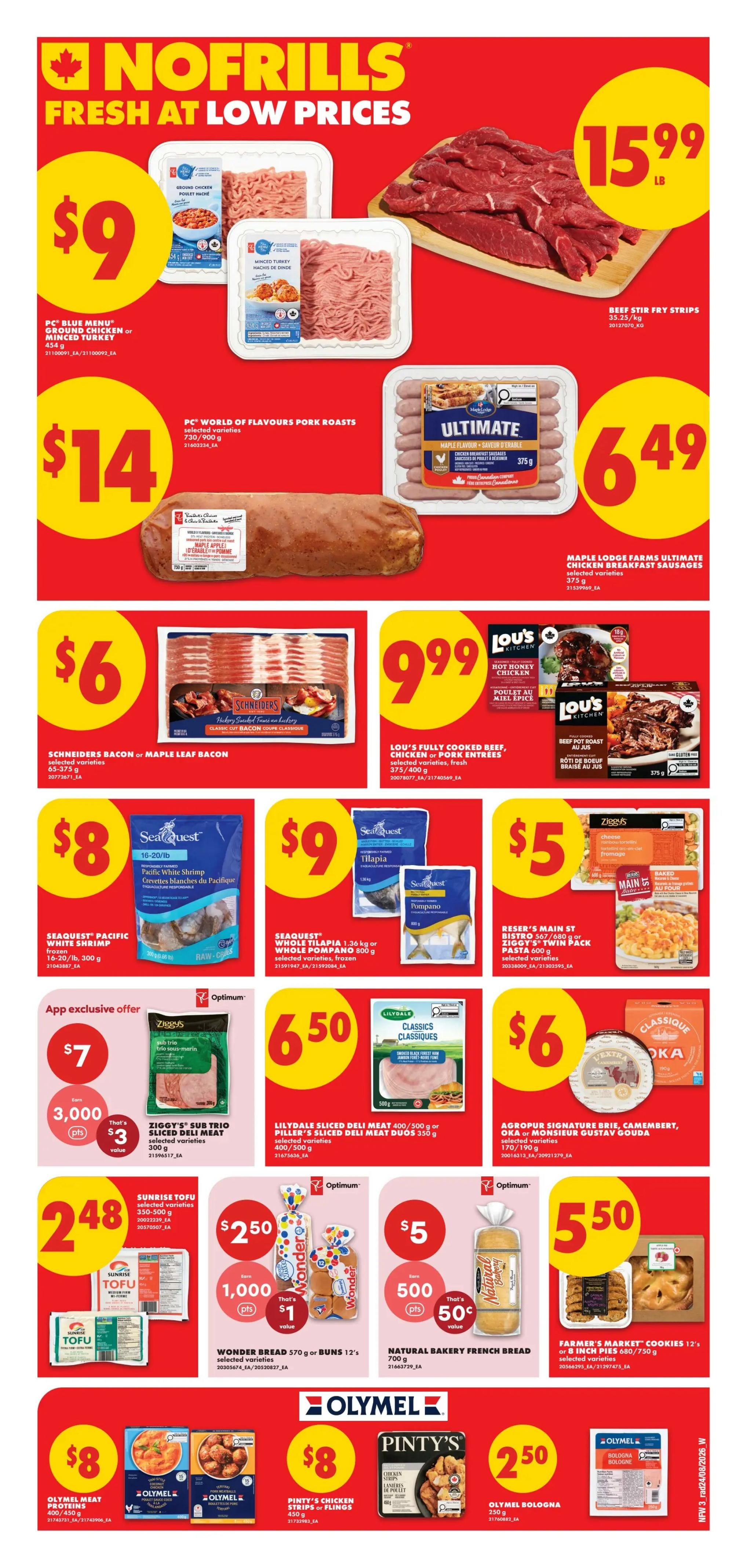 No Frills (West) Flyer August 27 to September 2