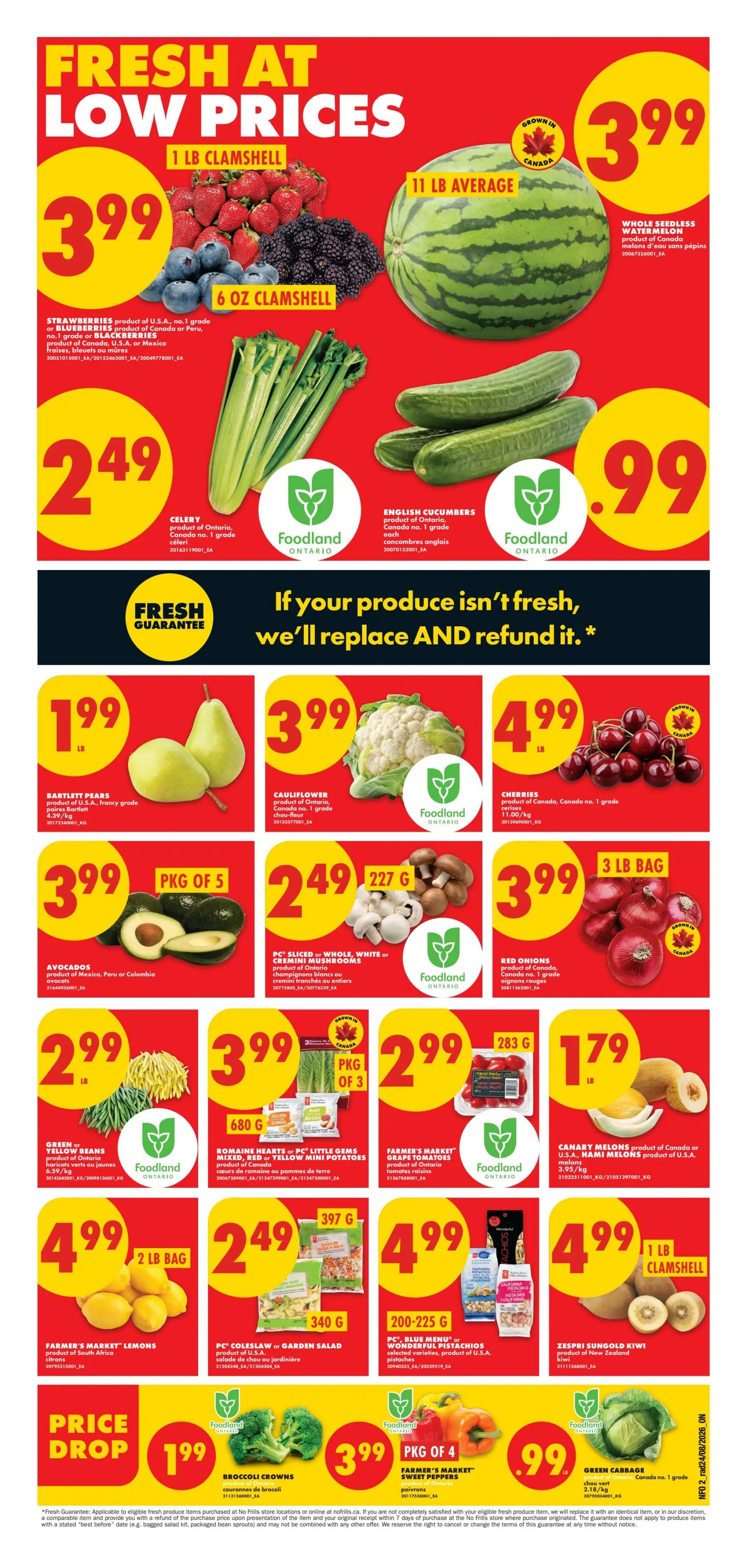 No Frills (GTA) Flyer August 27 to September 2