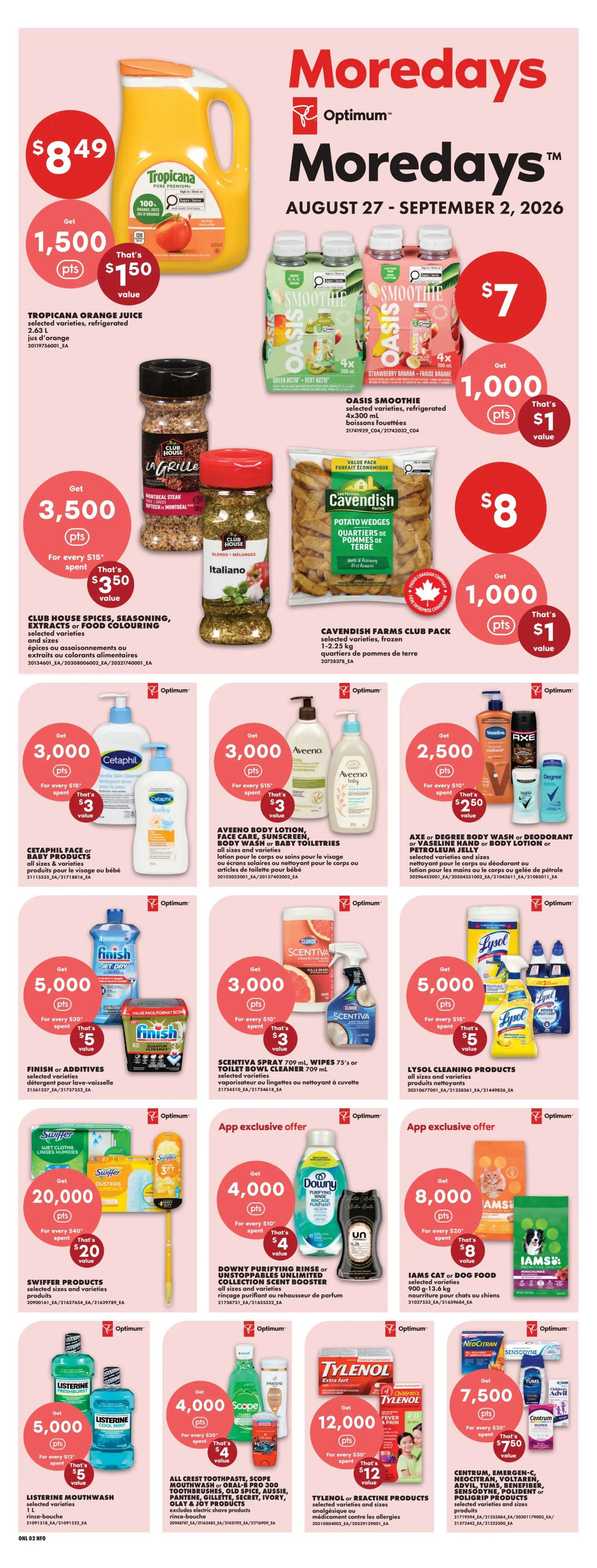 No Frills (GTA) Flyer August 27 to September 2