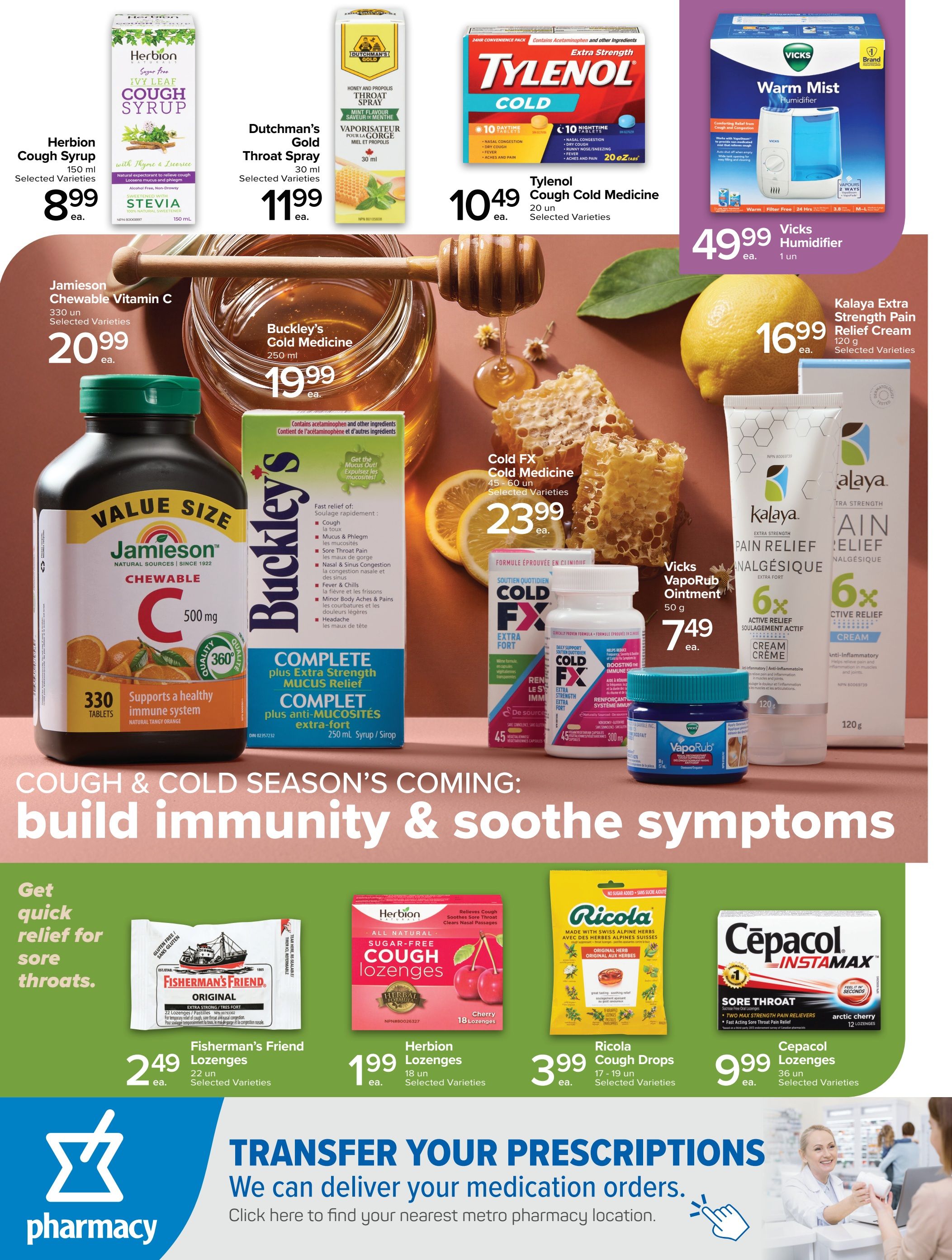 Metro (ON) Pharmacy Flyer August 27 to September 9