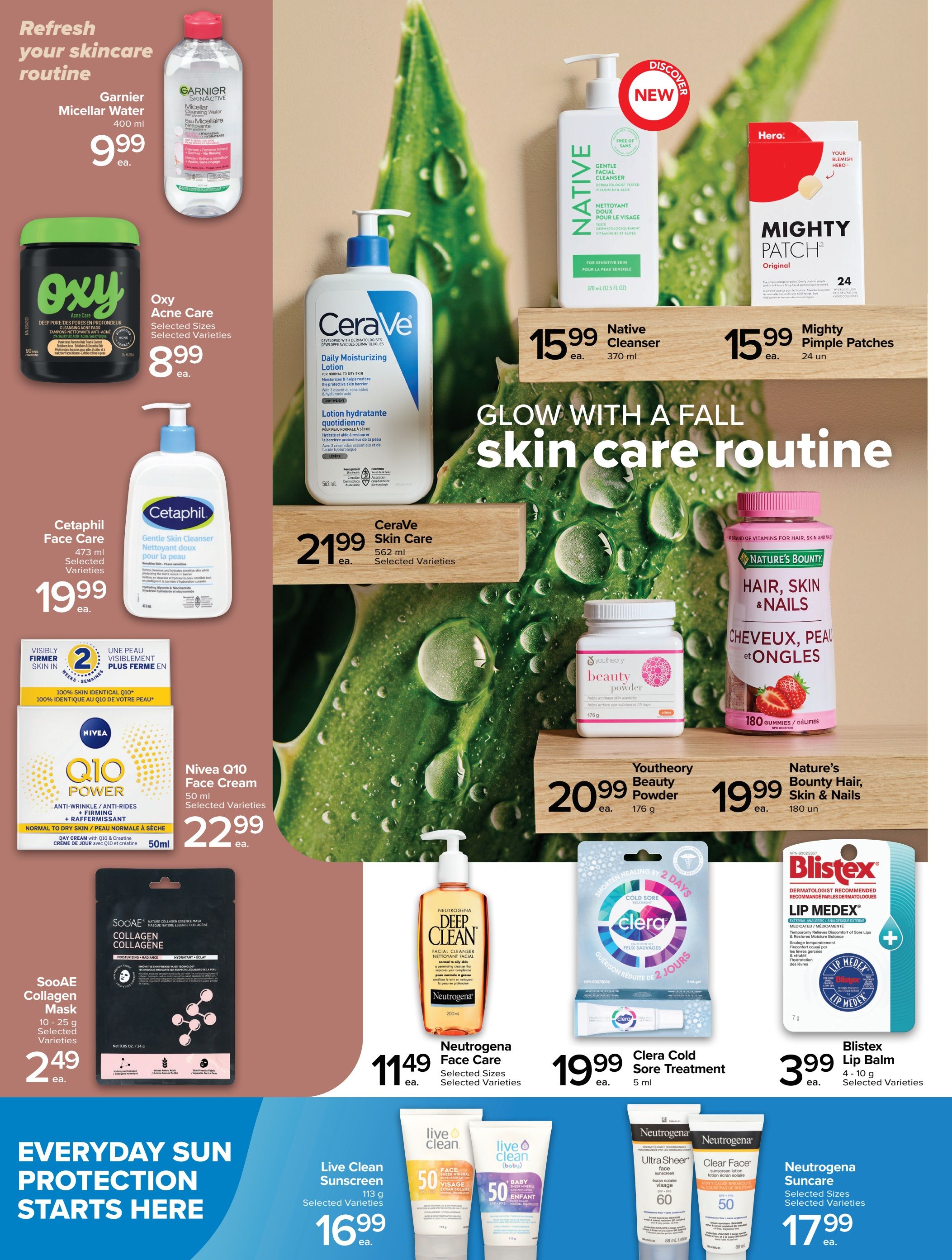 Metro (ON) Pharmacy Flyer August 27 to September 9