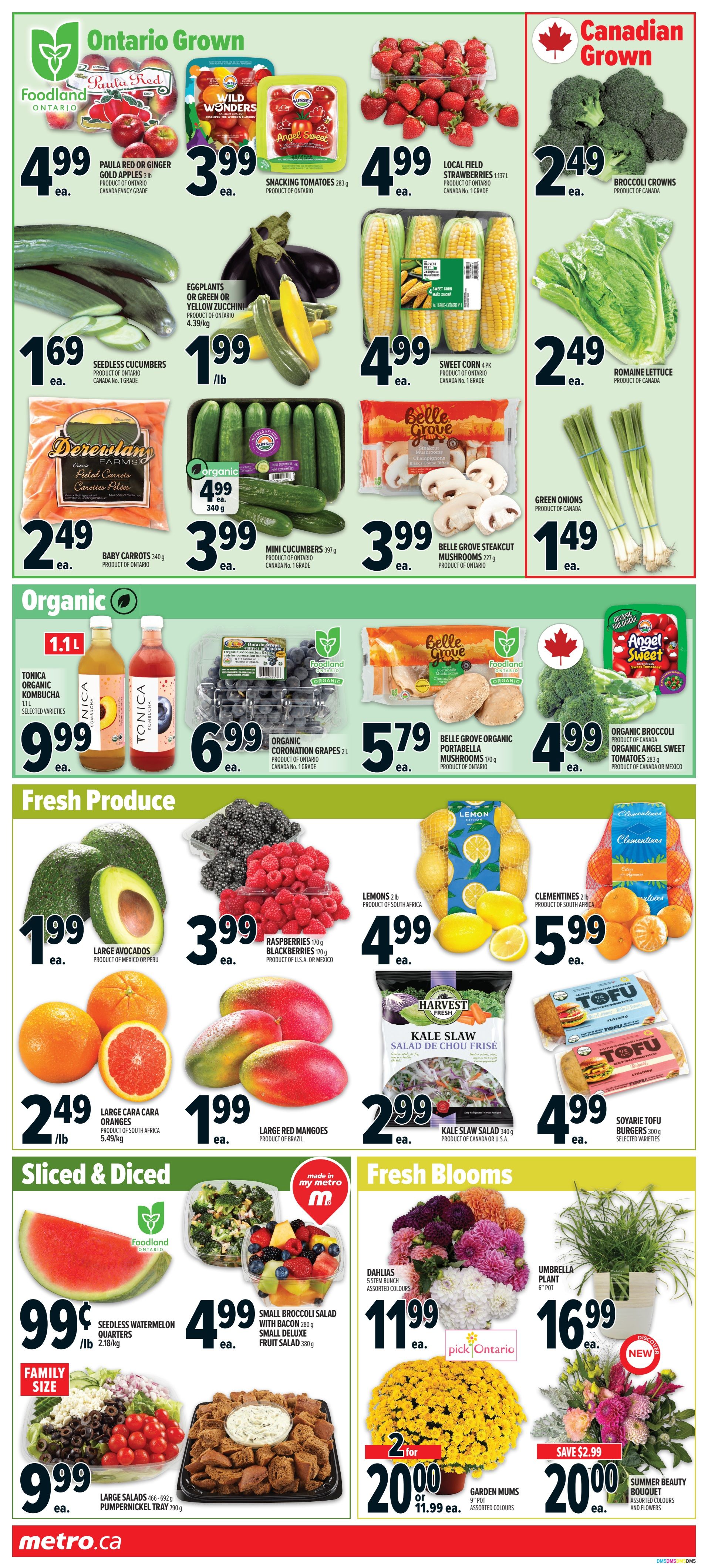 Metro (ON) Flyer August 27 to September 2