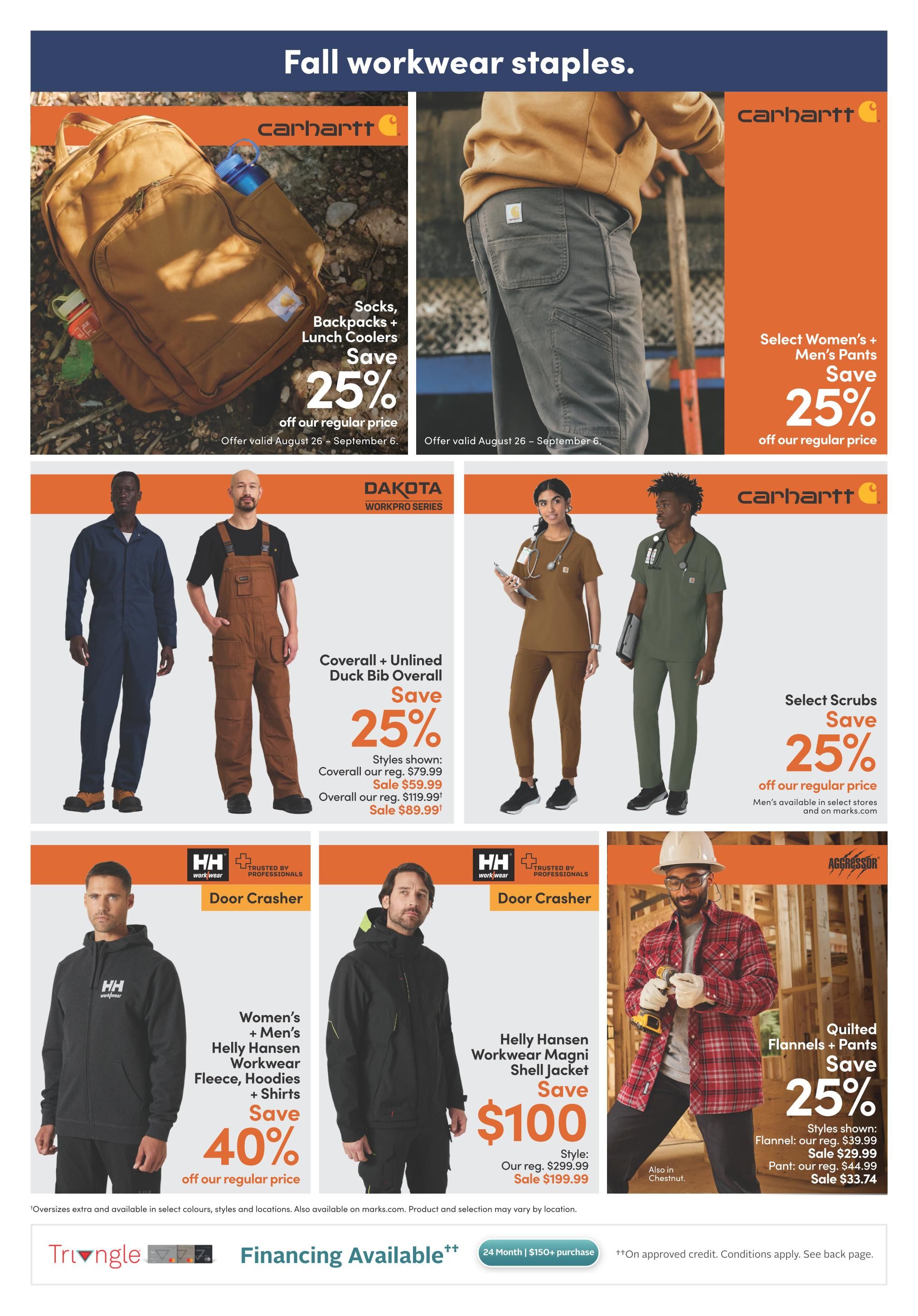 Mark's Flyer August 27 to September 9