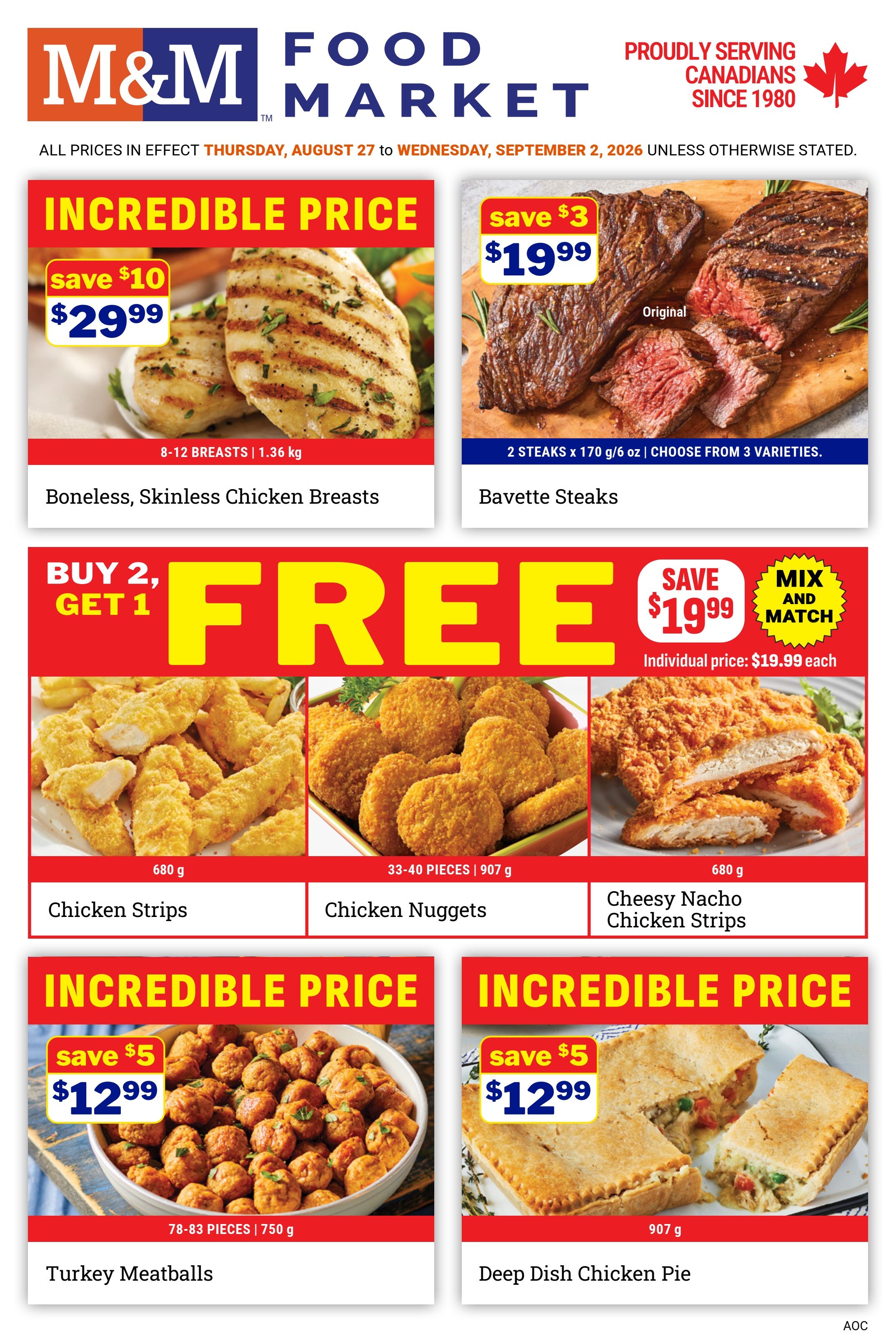 M&M Food Market (Atlantic, ON & West) Flyer August 27 to September 2