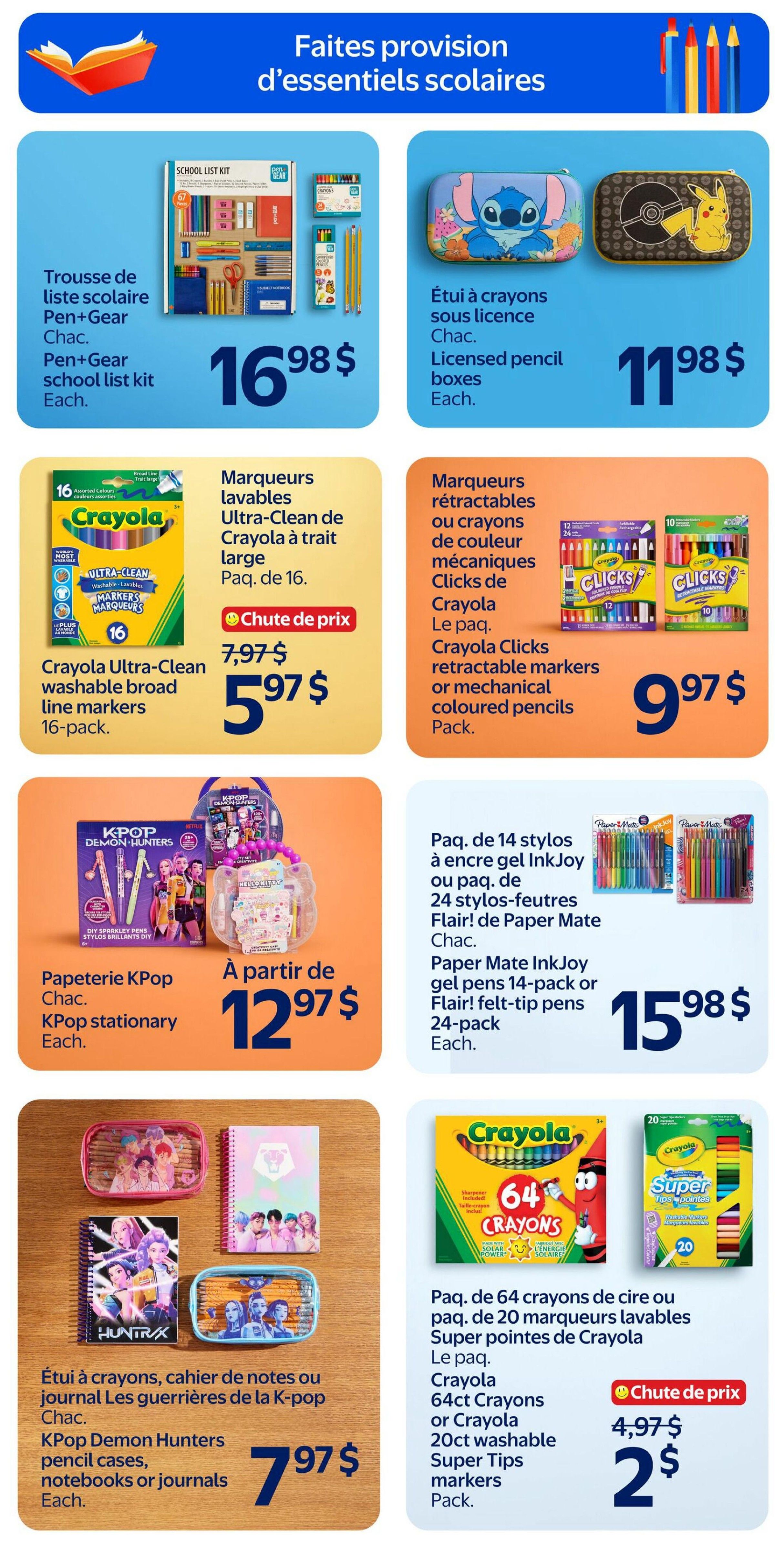 Walmart (QC) Flyer August 27 to September 2