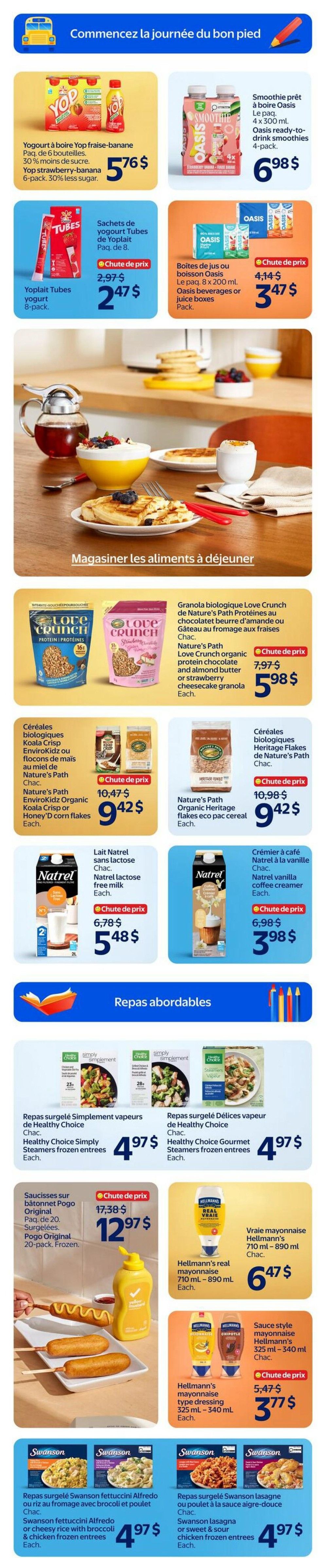 Walmart (QC) Flyer August 27 to September 2