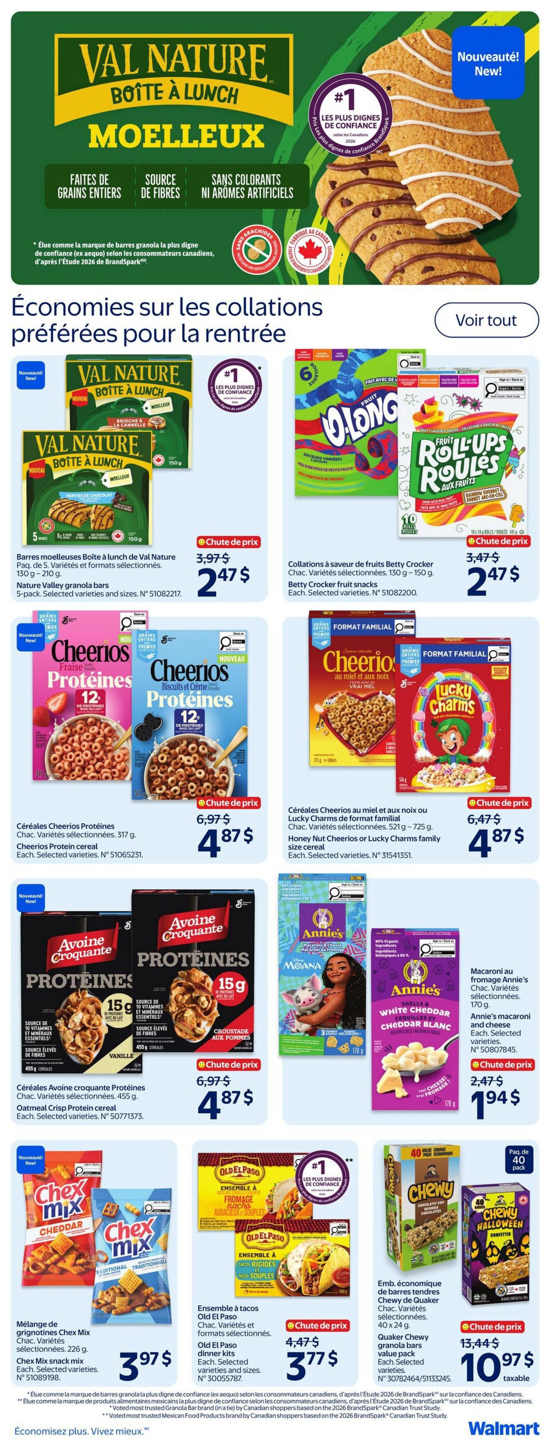 Walmart (QC) Flyer August 27 to September 2