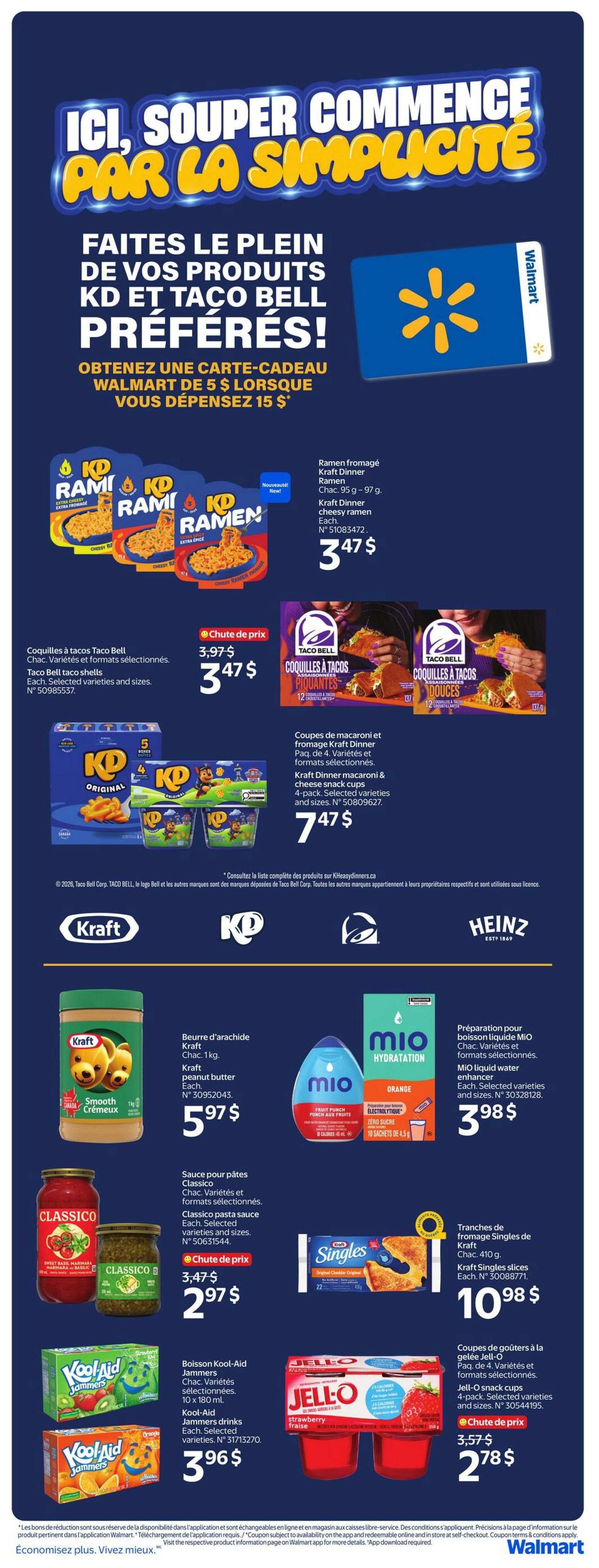 Walmart (QC) Flyer August 27 to September 2
