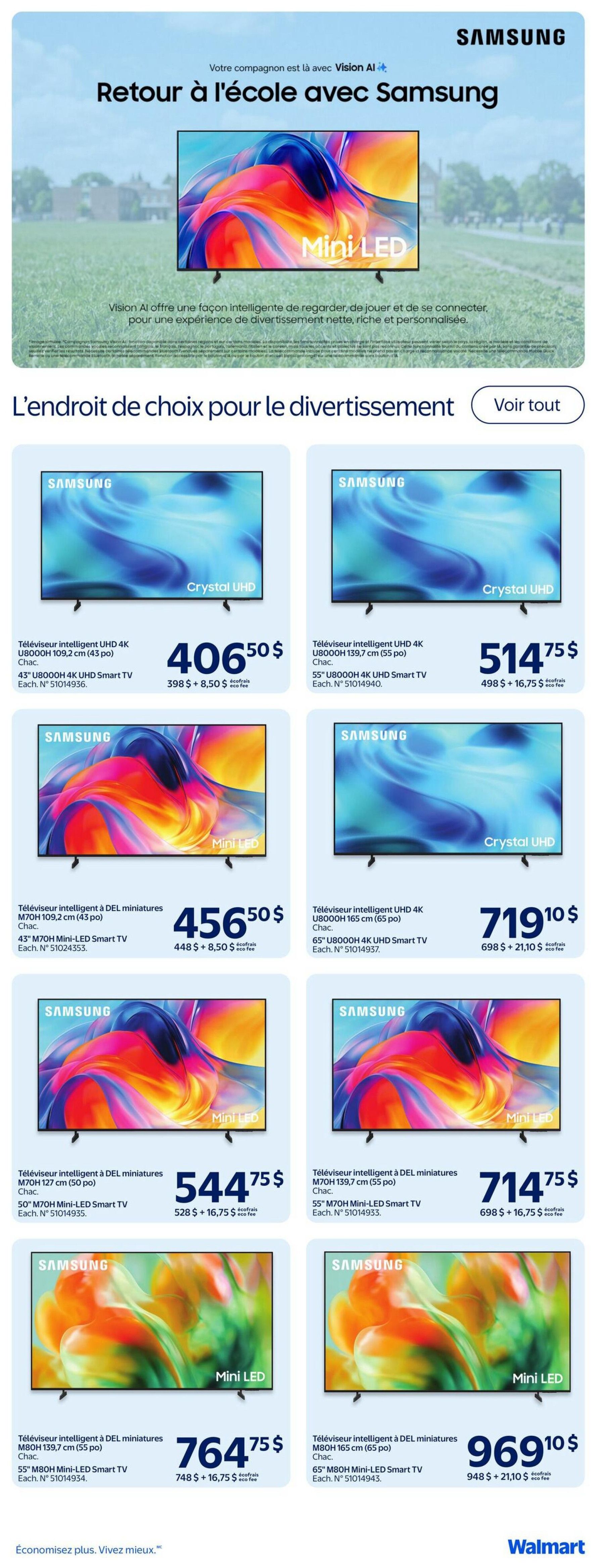 Walmart (QC) Flyer August 27 to September 2