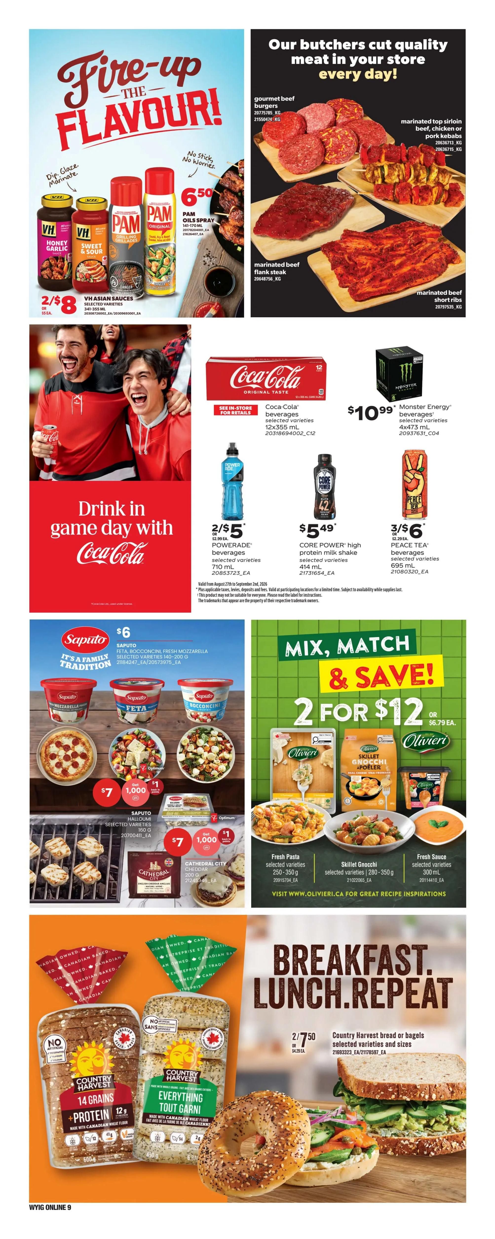 Independent Grocer (West) Flyer August 27 to September 2