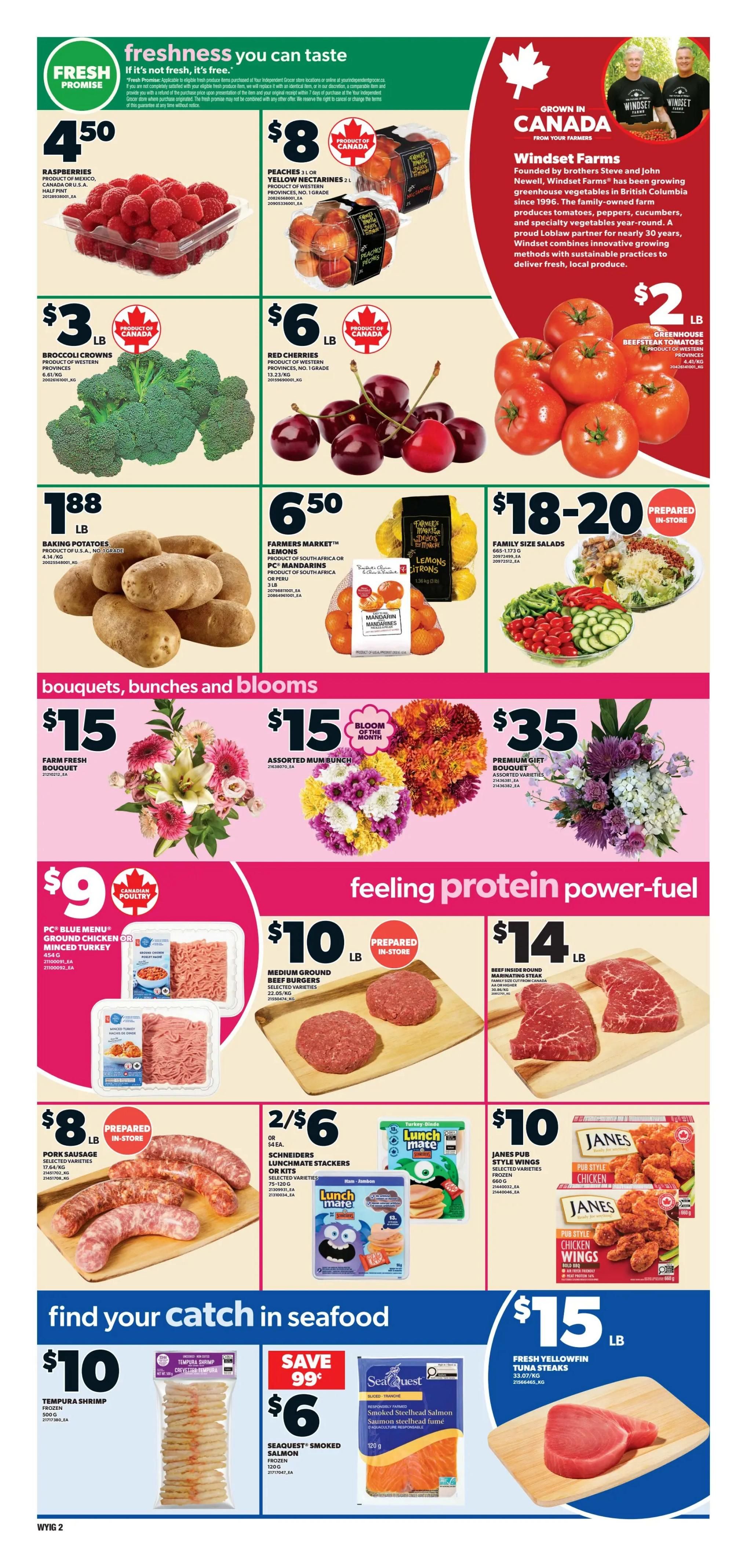 Independent Grocer (West) Flyer August 27 to September 2