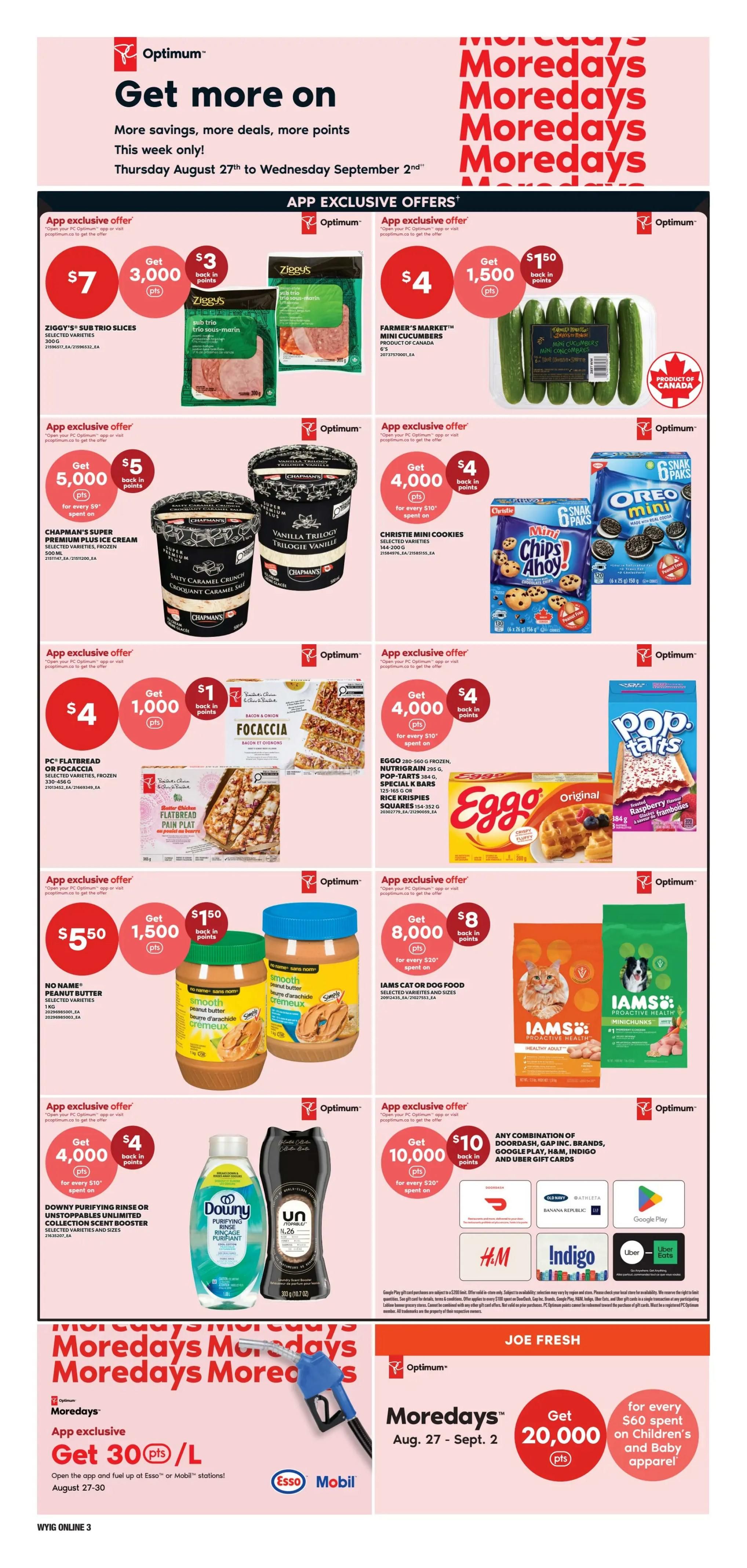 Independent Grocer (West) Flyer August 27 to September 2