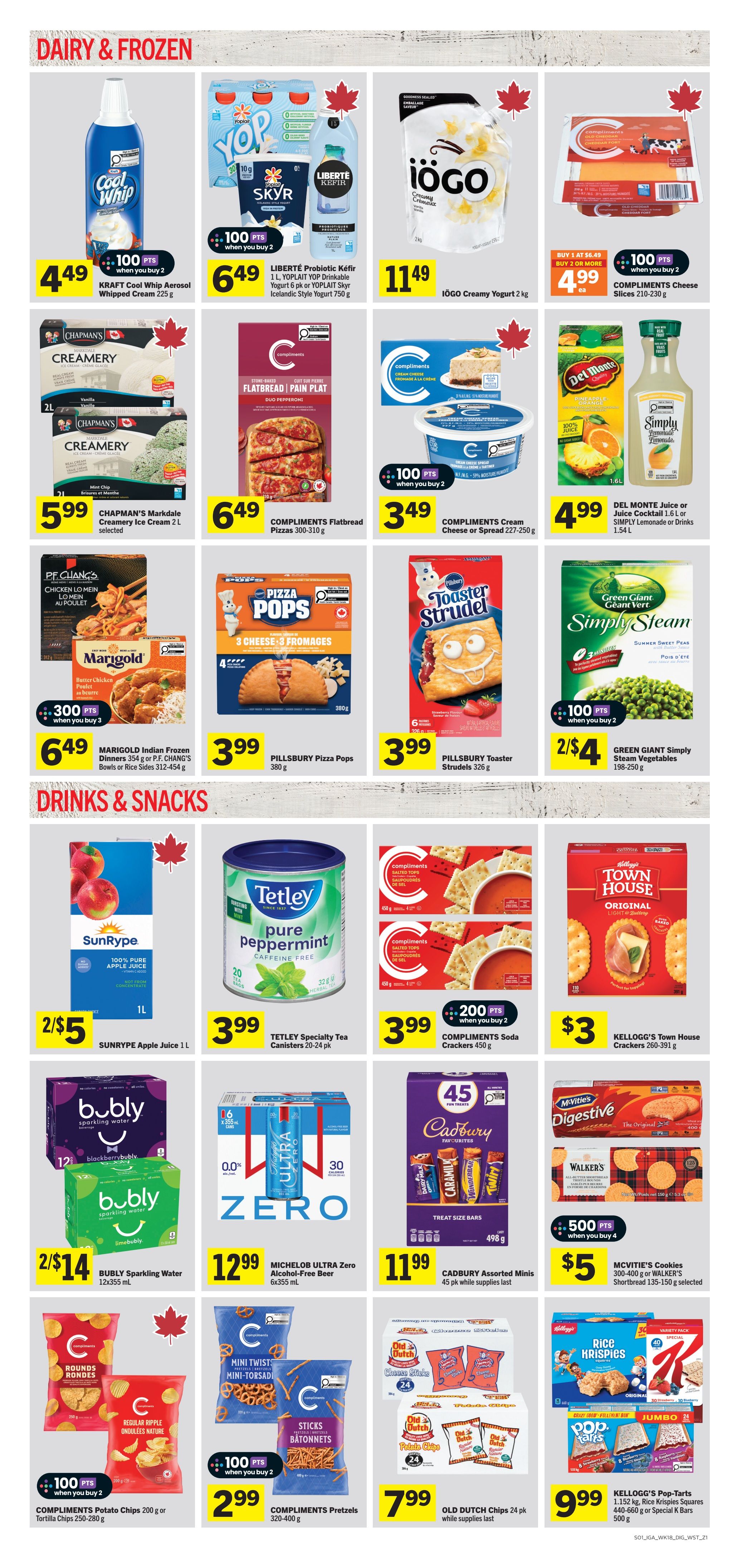 IGA (AB, BC) Flyer August 27 to September 2