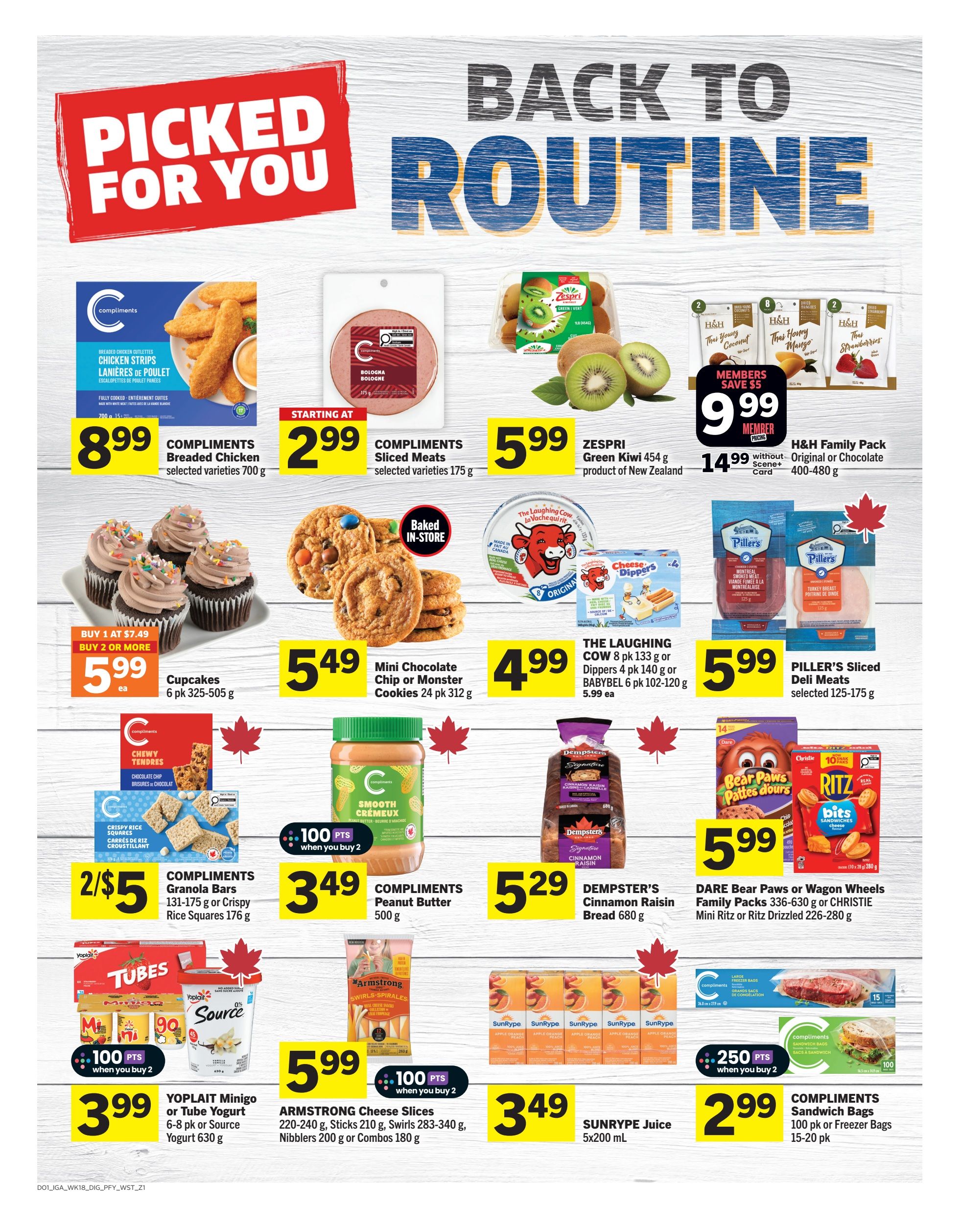 IGA (SK, MB, ON) Flyer August 27 to September 2