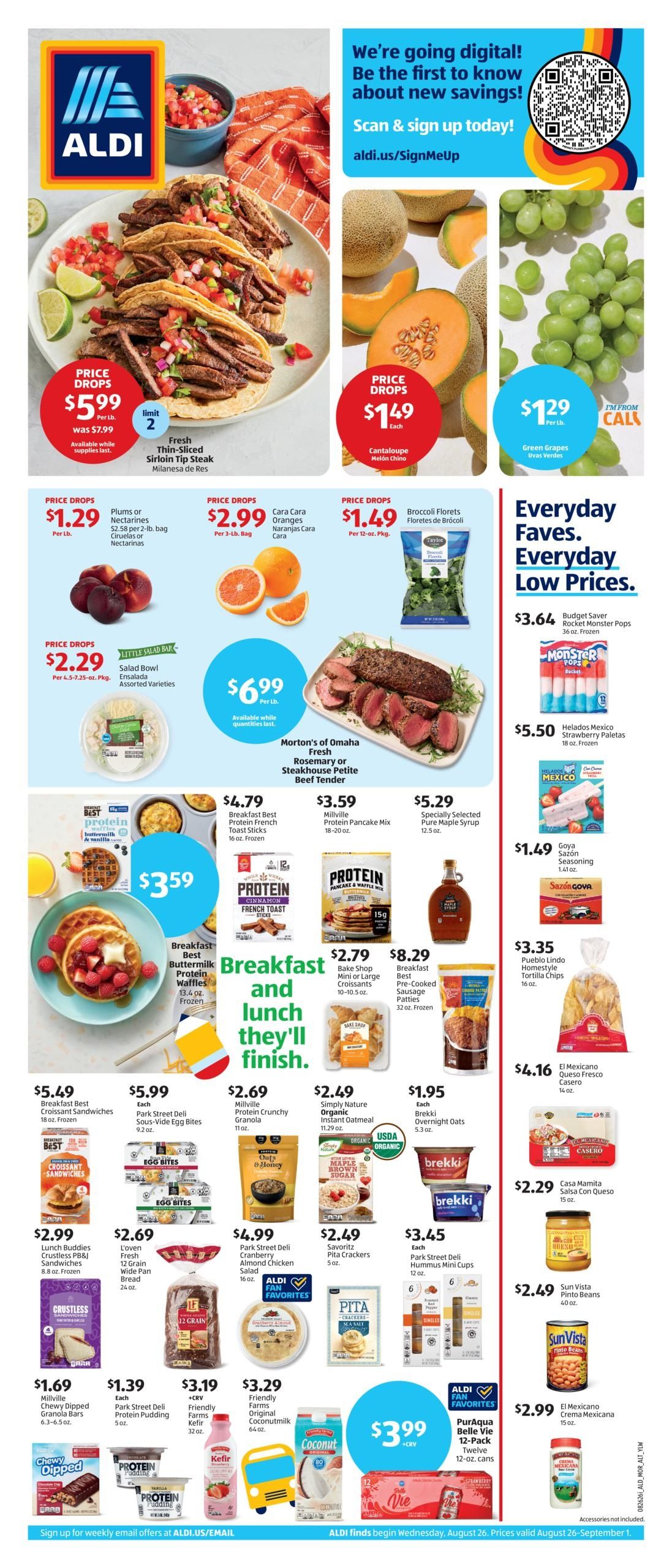 ALDI (Anaheim Area, CA) Weekly Ad August 26 - September 1, 2026