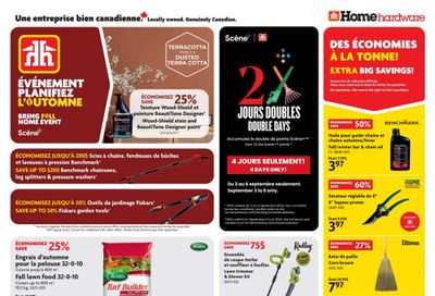 Home Hardware (QC) Flyer August 27 to September 9