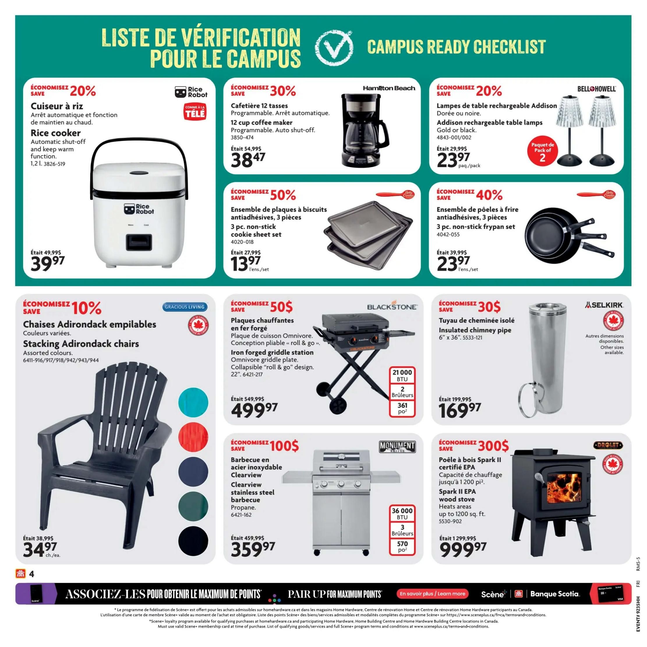 Home Hardware (QC) Flyer August 27 to September 9