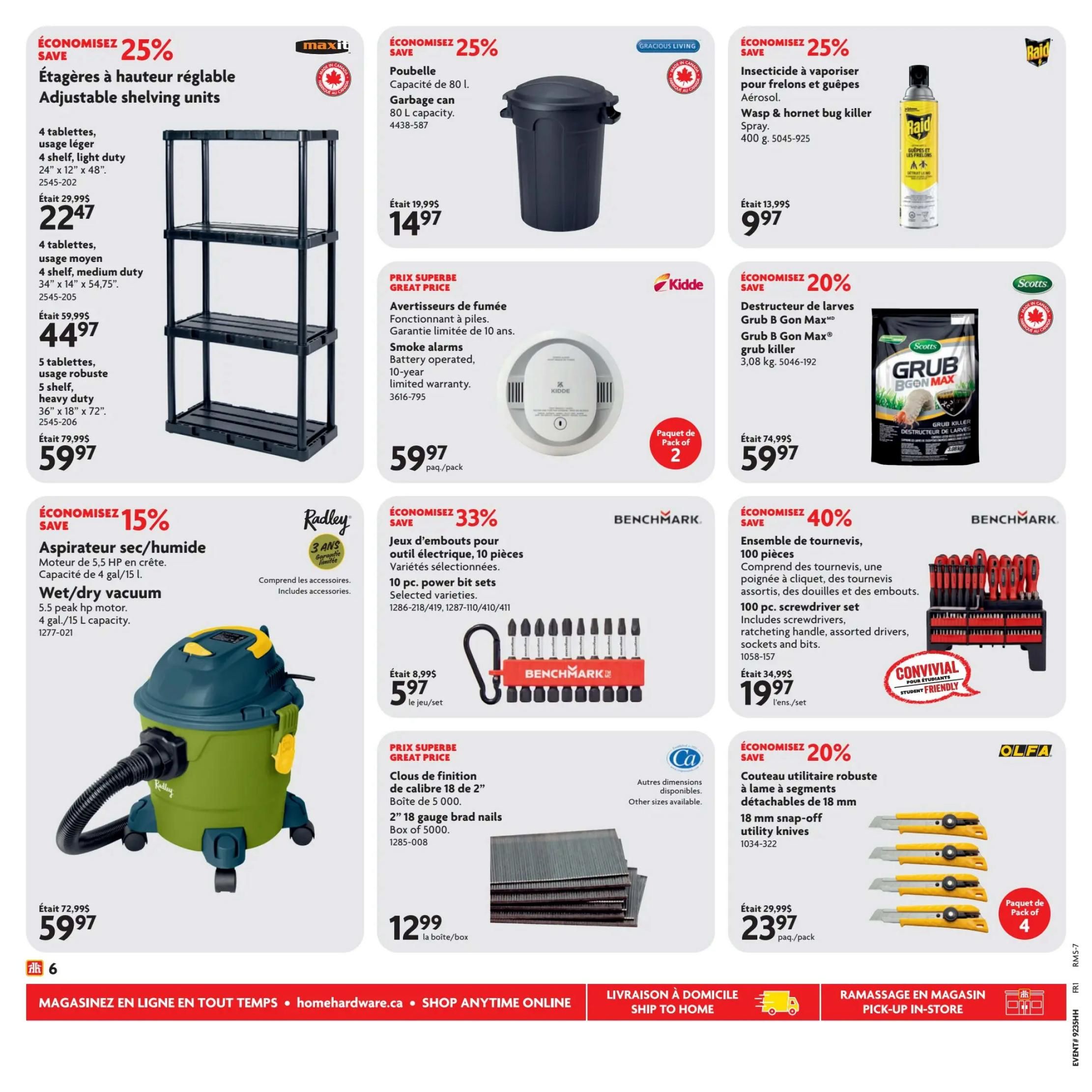 Home Hardware (QC) Flyer August 27 to September 9