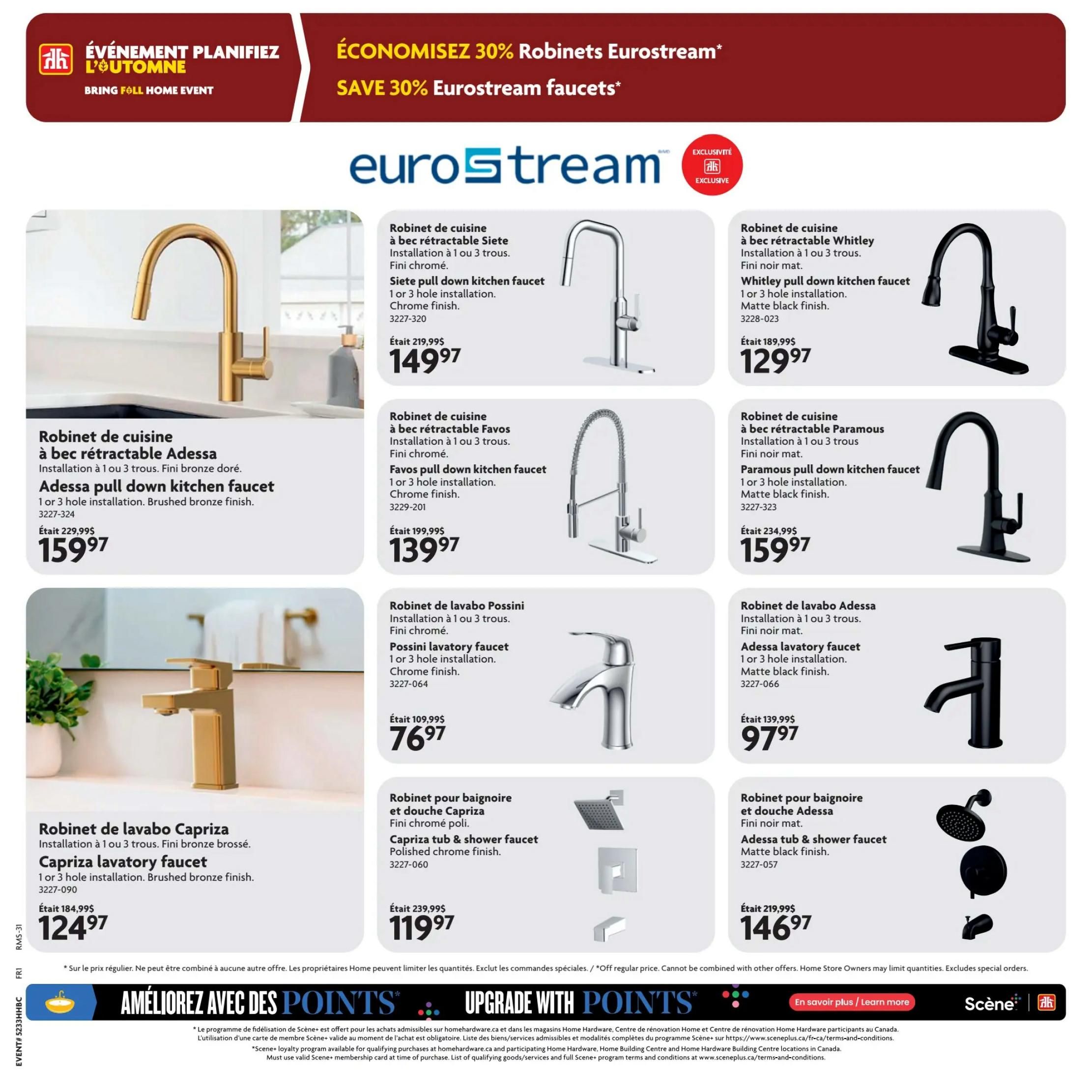 Home Hardware (QC) Flyer August 27 to September 9