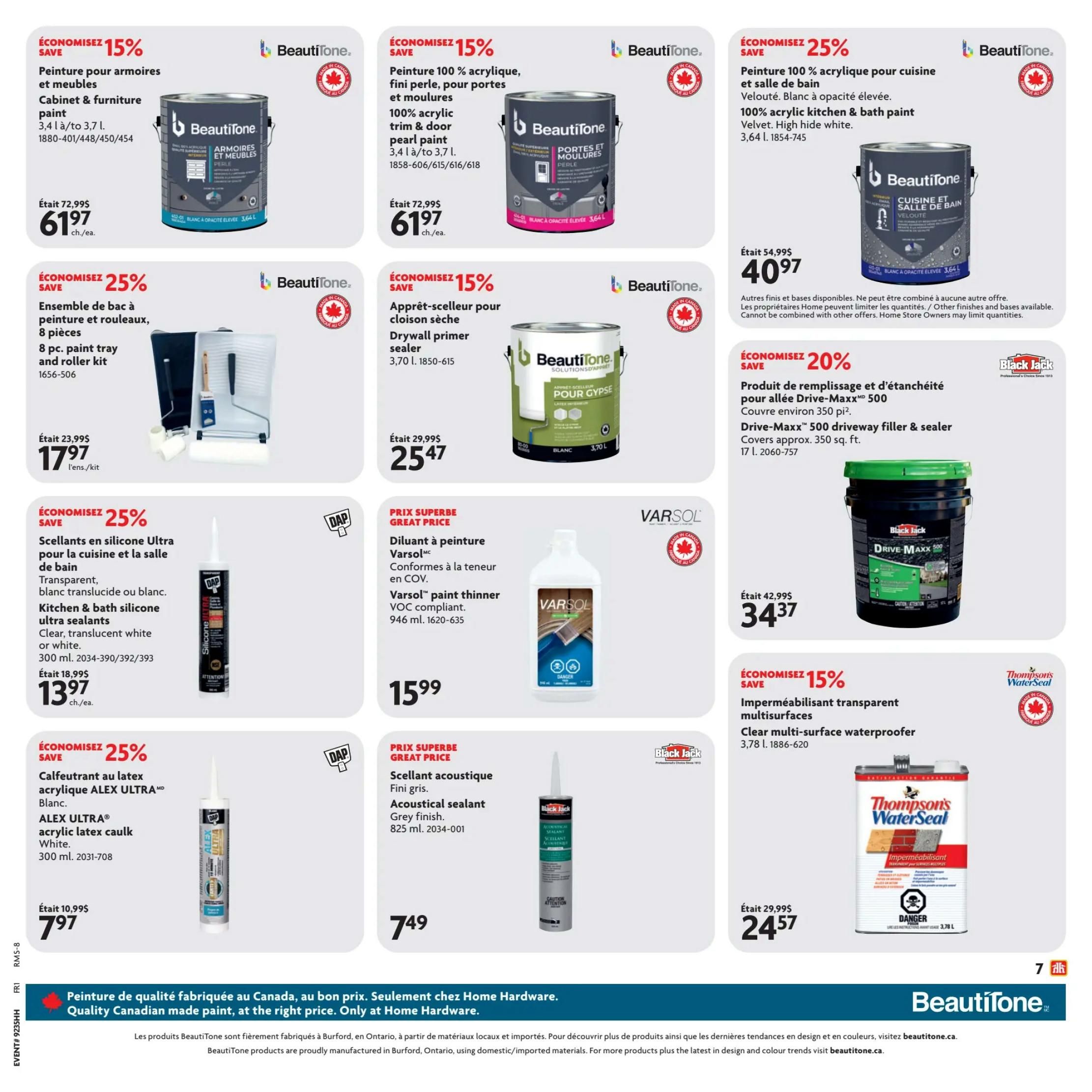 Home Hardware (QC) Flyer August 27 to September 9