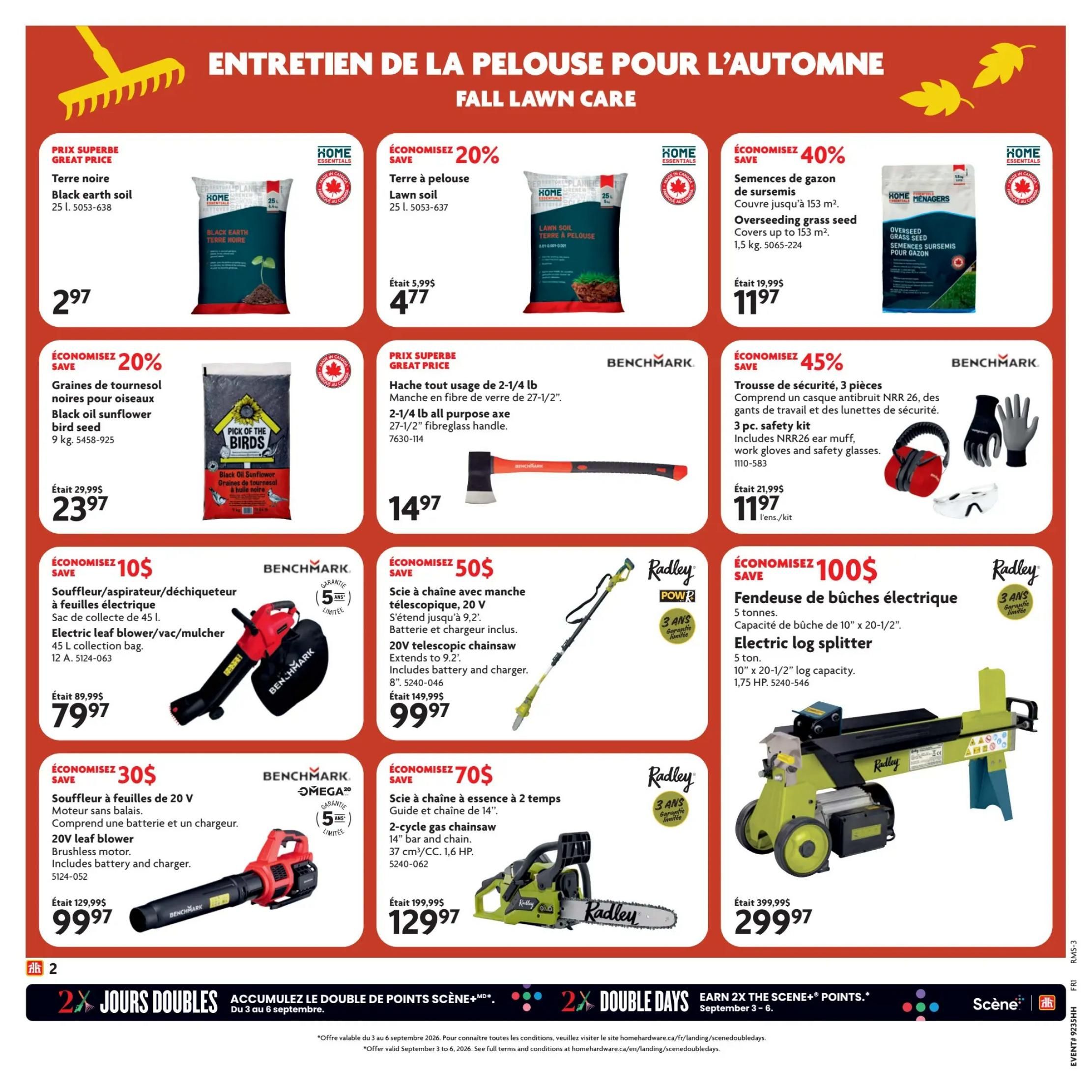 Home Hardware (QC) Flyer August 27 to September 9