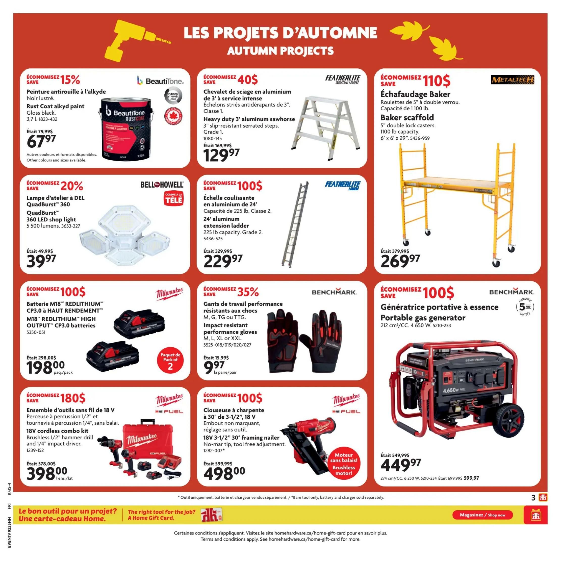 Home Hardware (QC) Flyer August 27 to September 9