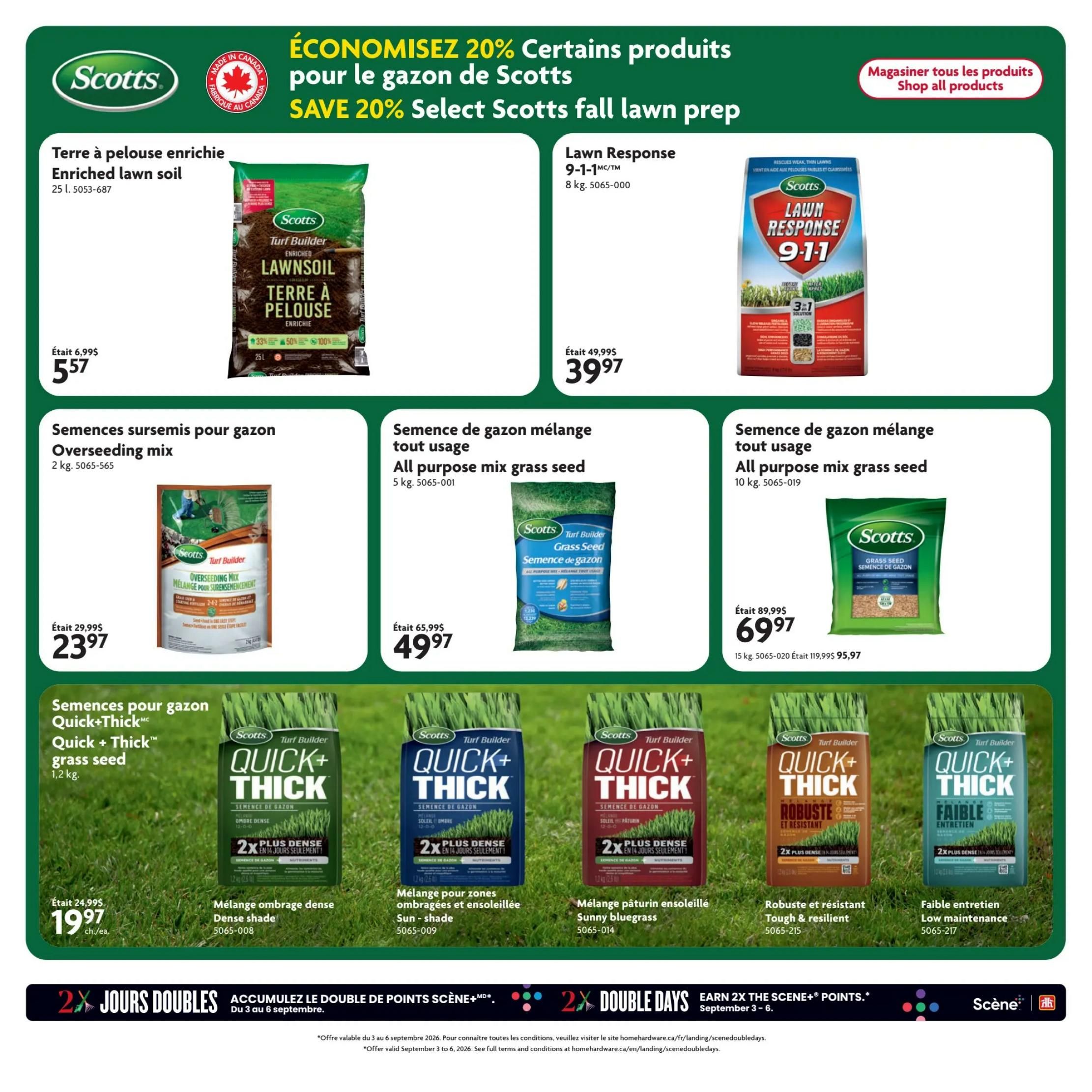 Home Hardware (QC) Flyer August 27 to September 9