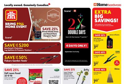 Home Hardware (ON) Flyer August 27 to September 9