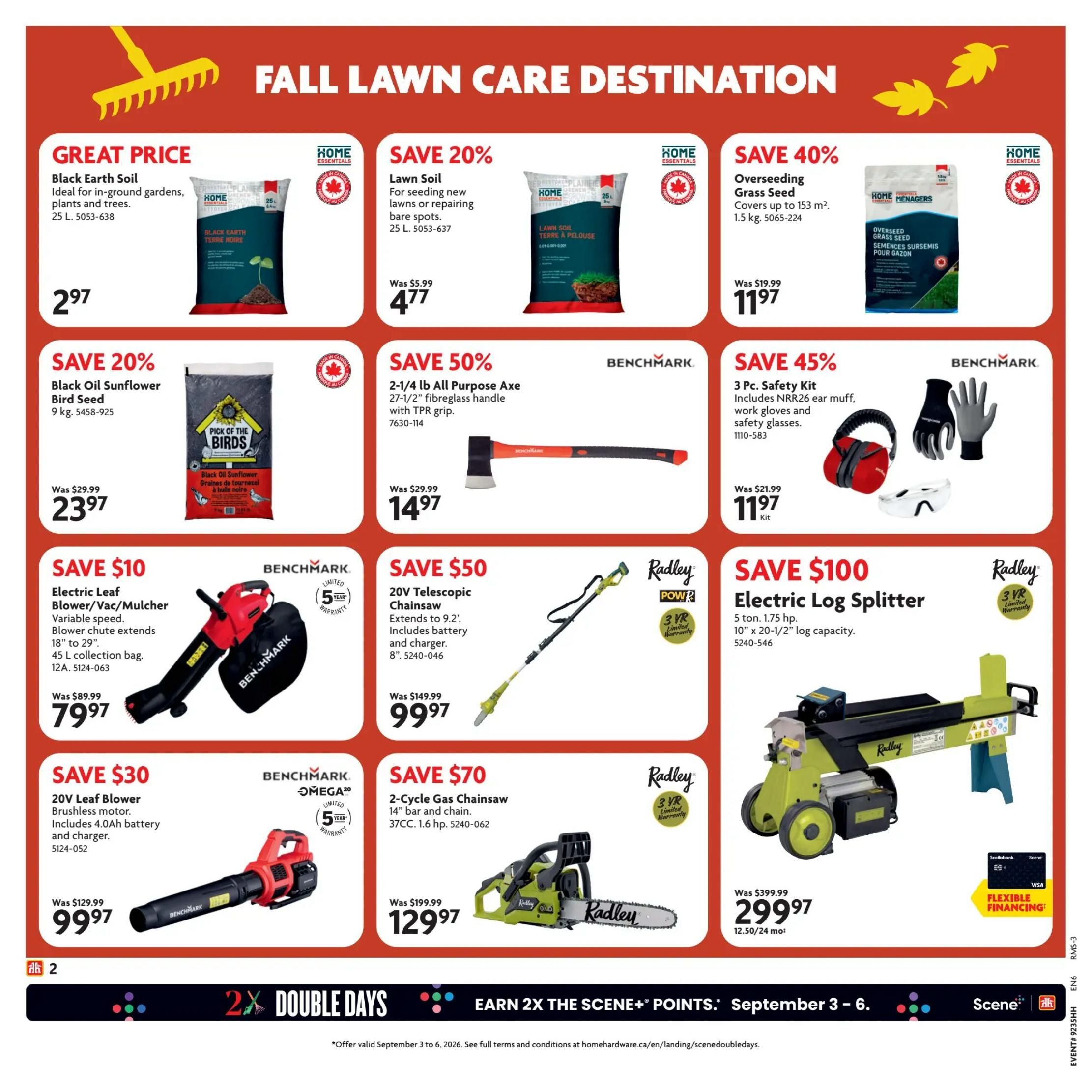 Home Hardware (ON) Flyer August 27 to September 9