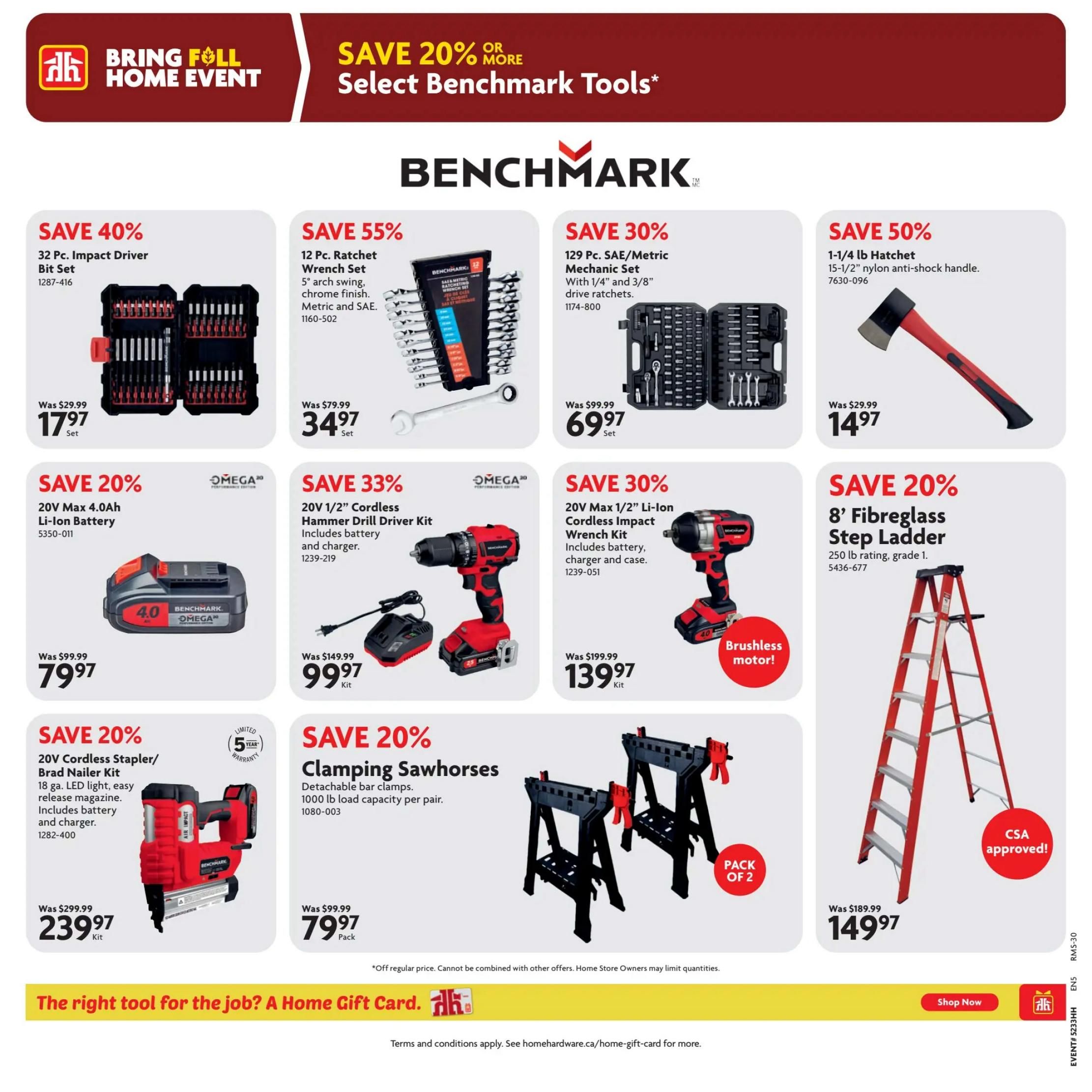 Home Hardware (BC) Flyer August 27 to September 9