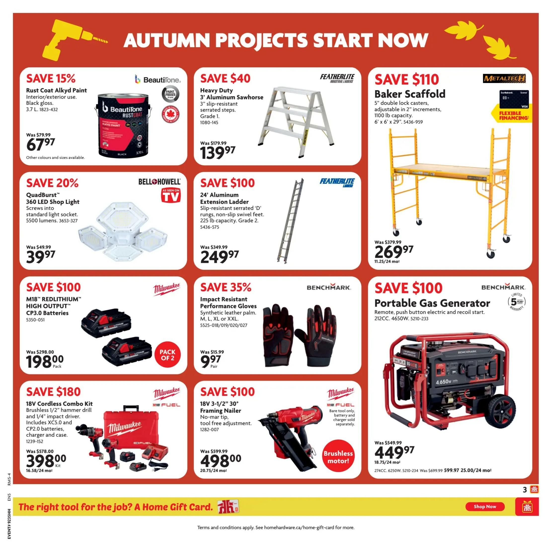 Home Hardware (BC) Flyer August 27 to September 9